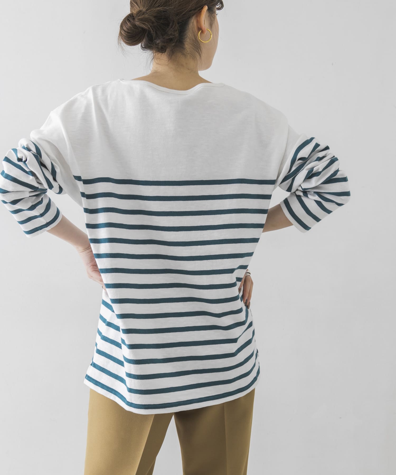 JAPAN MADE PROJECT　ISHINOMAKI SHIRT 鯖 BLUE M