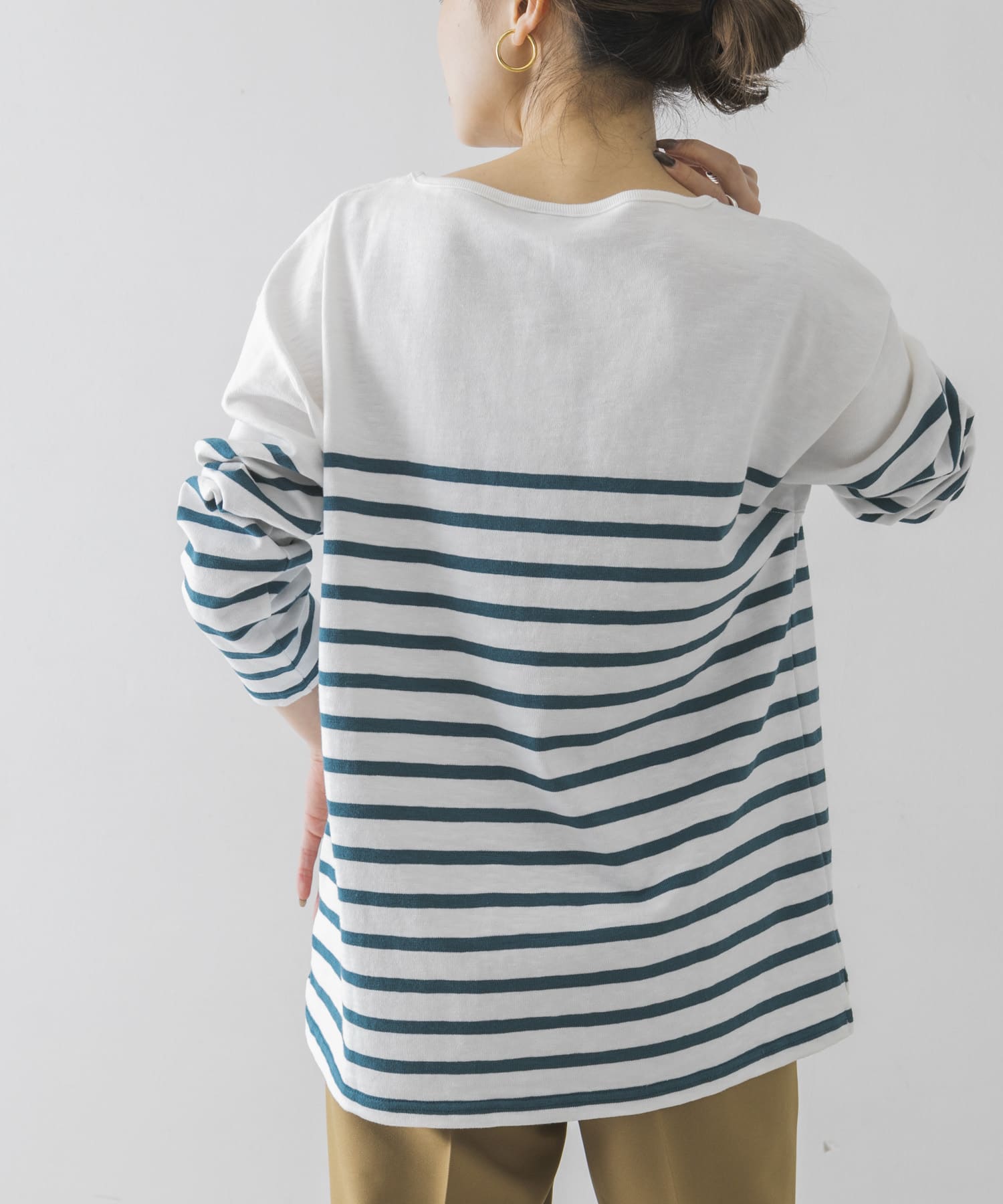 JAPAN MADE PROJECT　ISHINOMAKI SHIRT 鯖 BLUE M