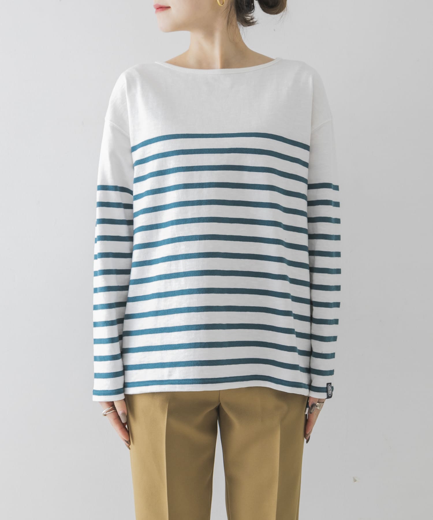 JAPAN MADE PROJECT　ISHINOMAKI SHIRT 鯖 BLUE M
