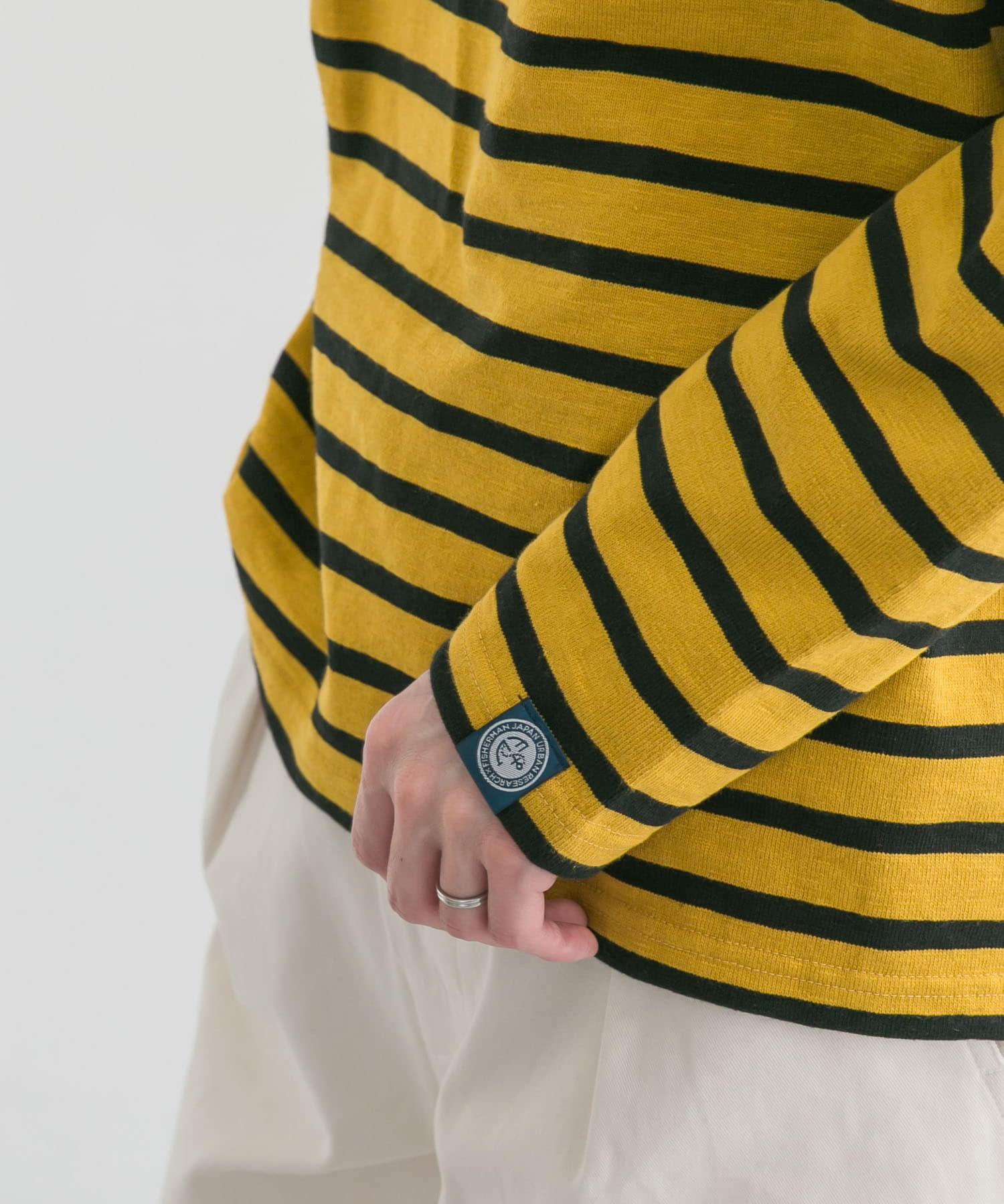 JAPAN MADE PROJECT　ISHINOMAKI SHIRT 雲丹YELLOW M