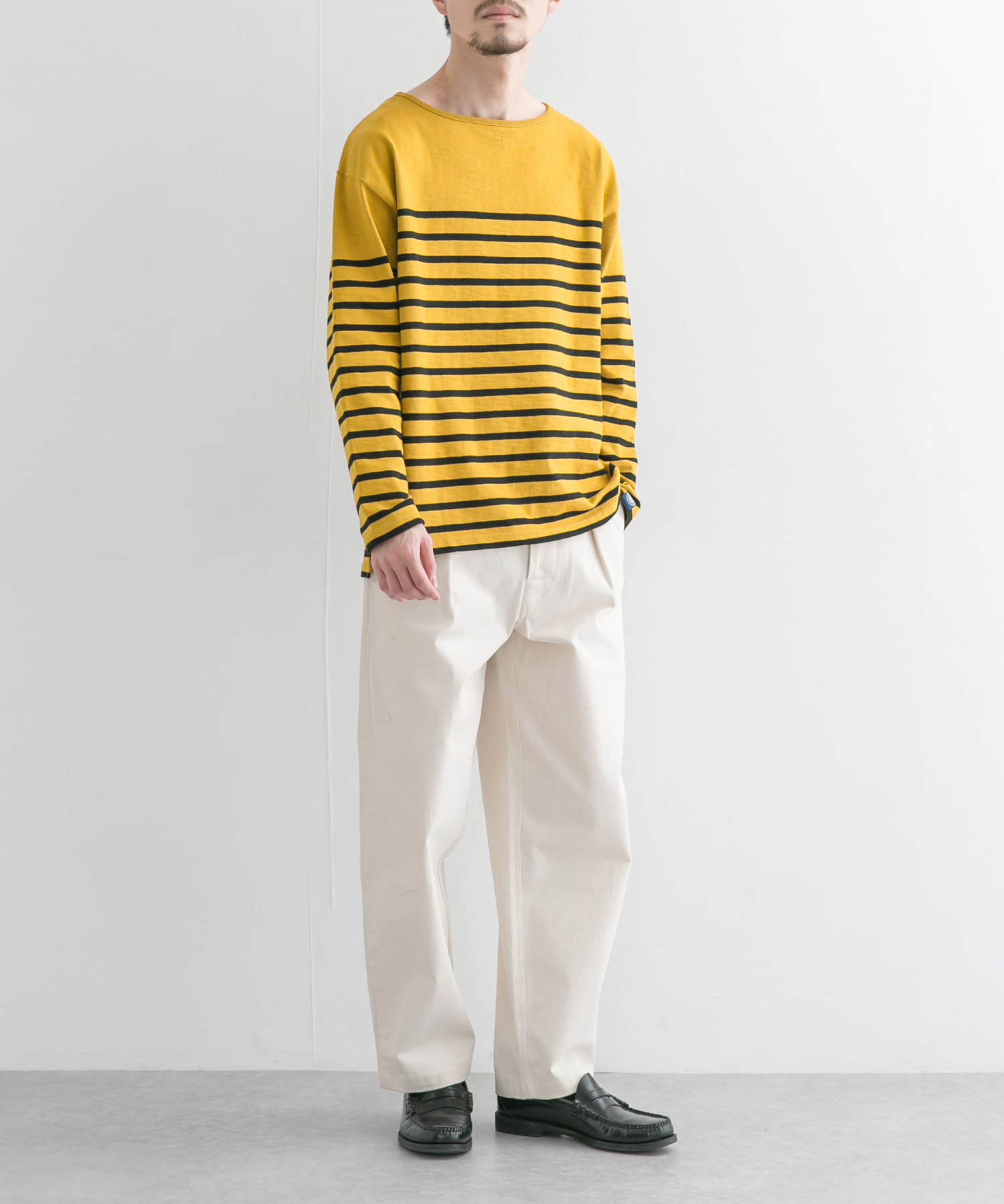 JAPAN MADE PROJECT　ISHINOMAKI SHIRT 雲丹YELLOW M