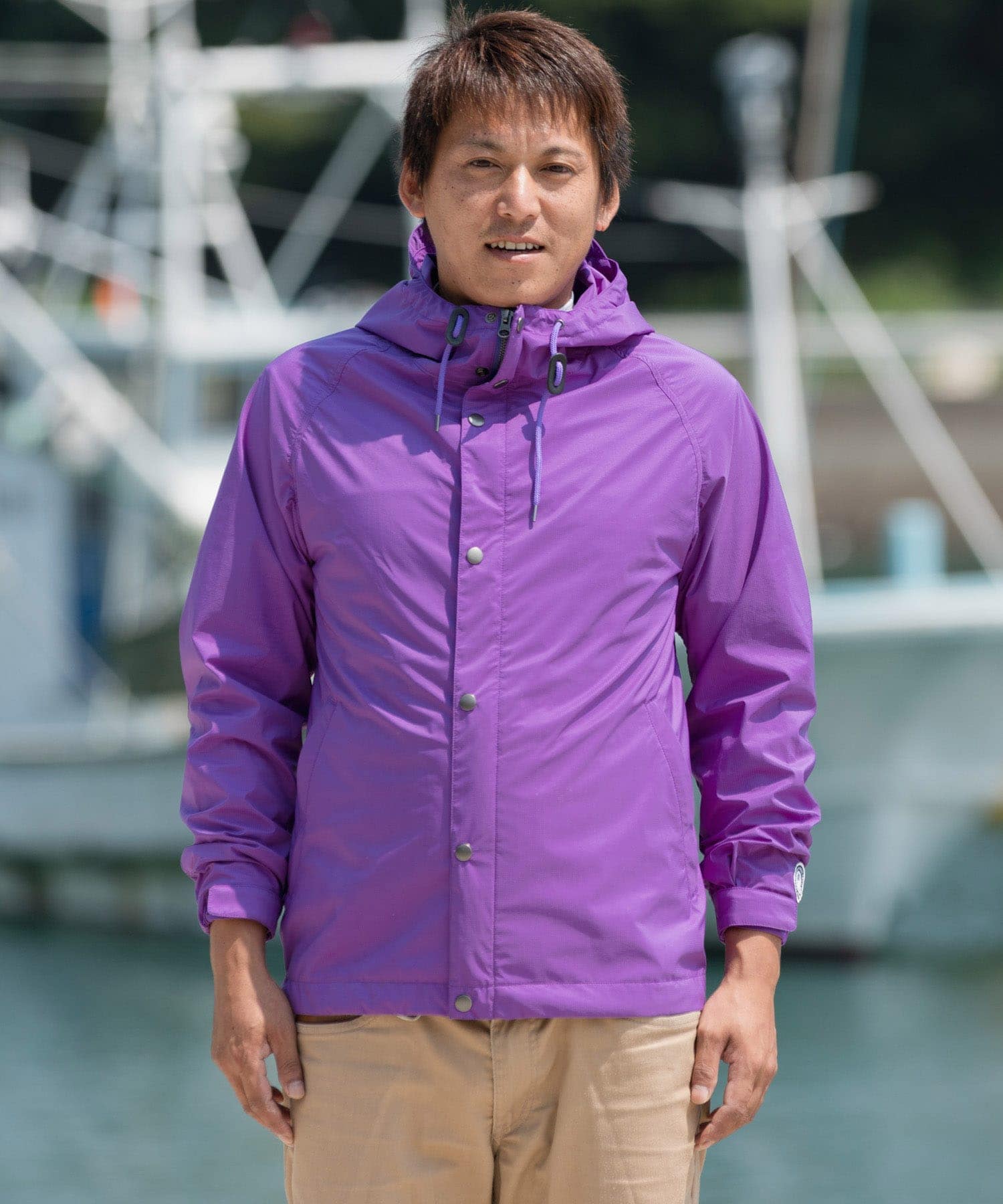 JAPAN MADE PROJECT　SEA PARKA 2 PURPLE M