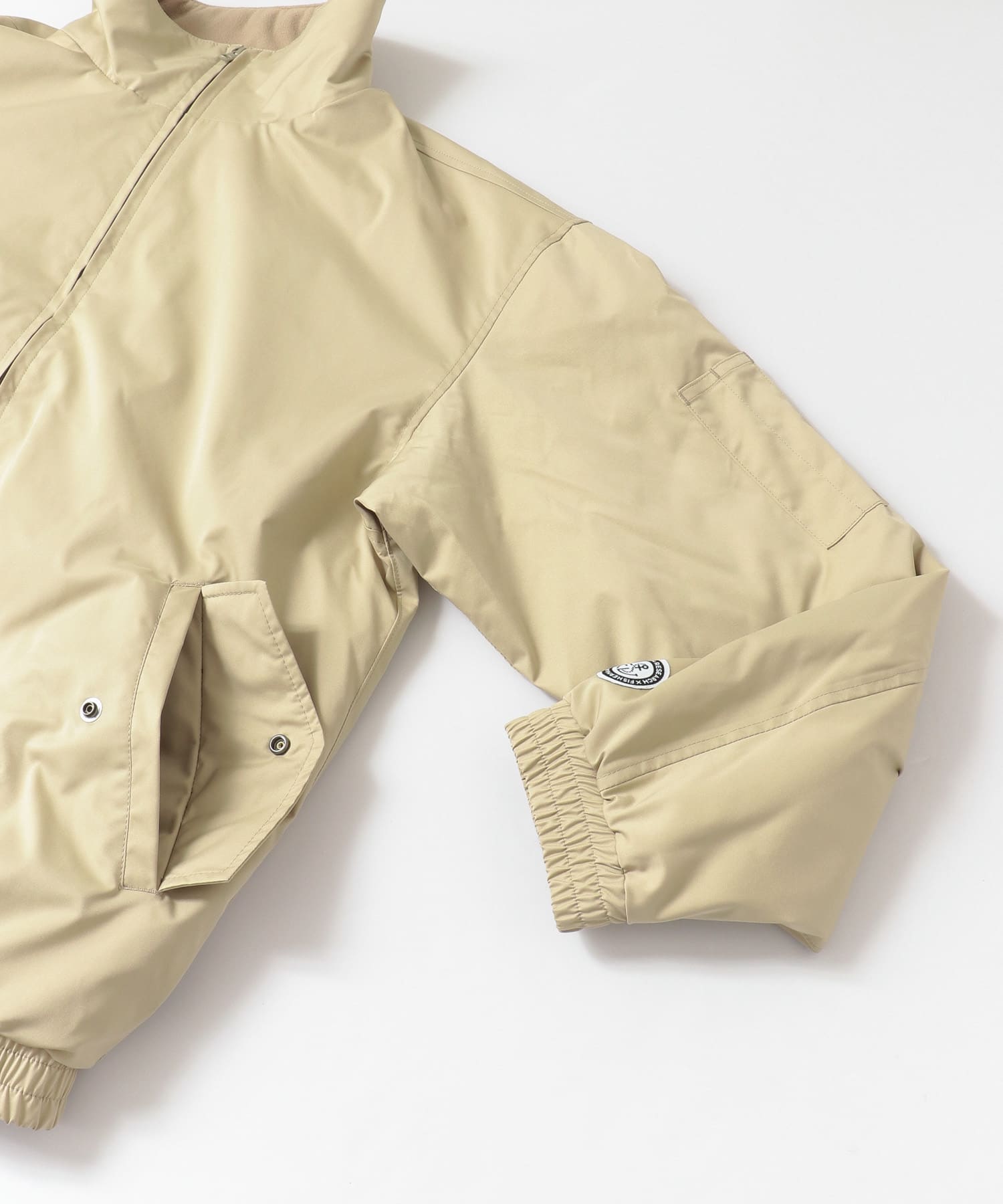 JAPAN MADE PROJECT　FISHERMAN BLOUSON BEIGE M