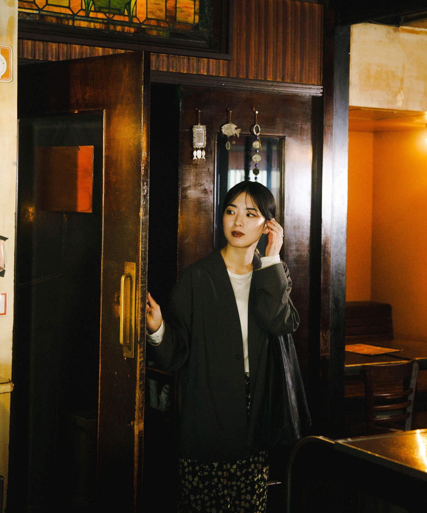 身長：158cm サイズ：M