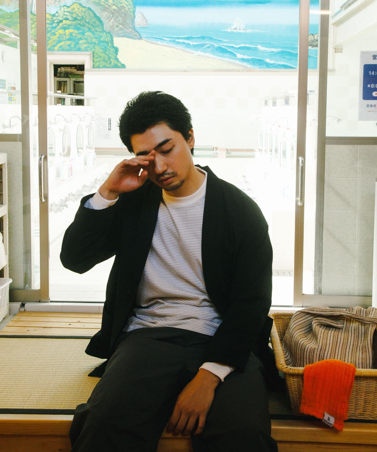 身長：178cm サイズ：L