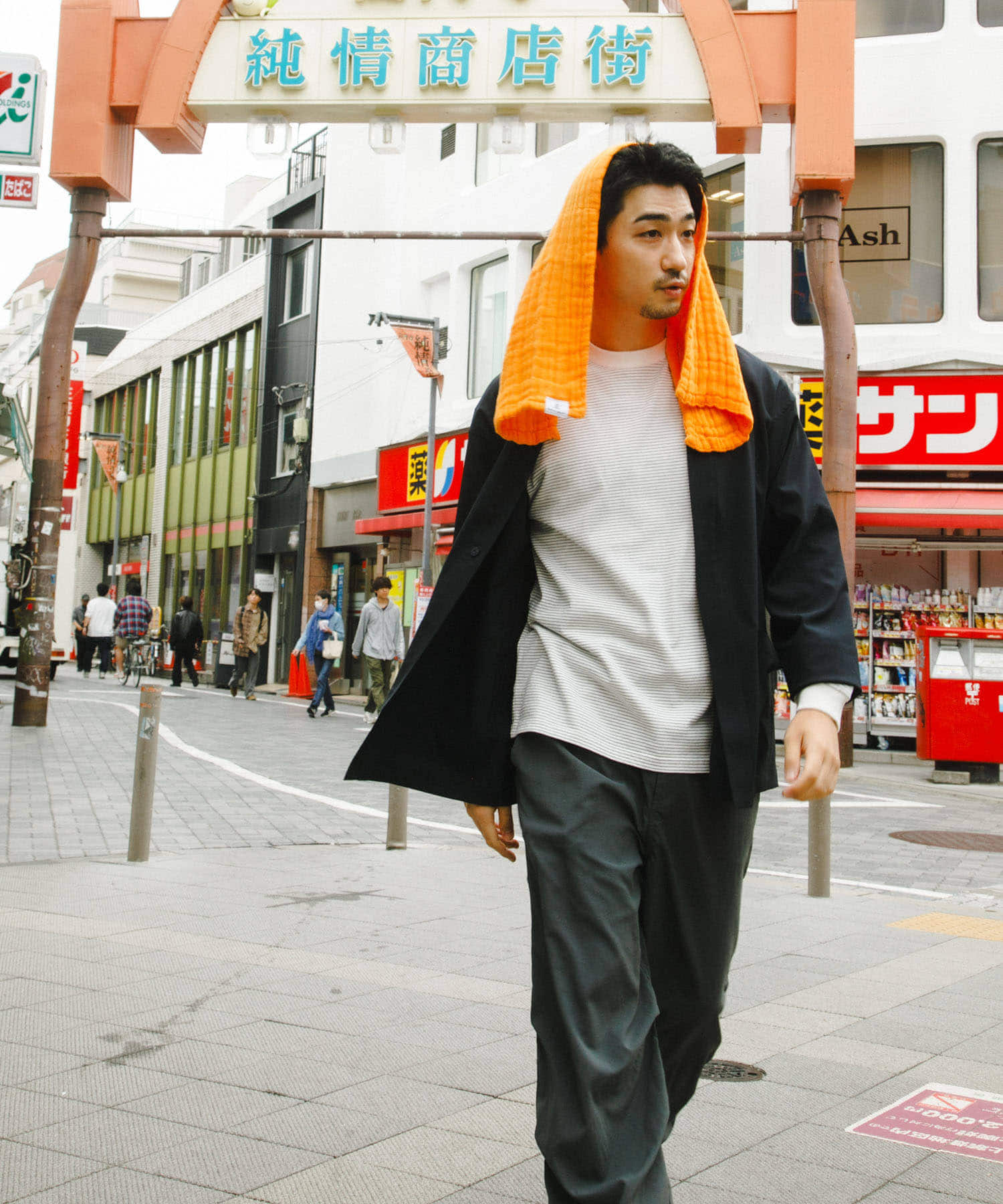 身長：178cm サイズ：L