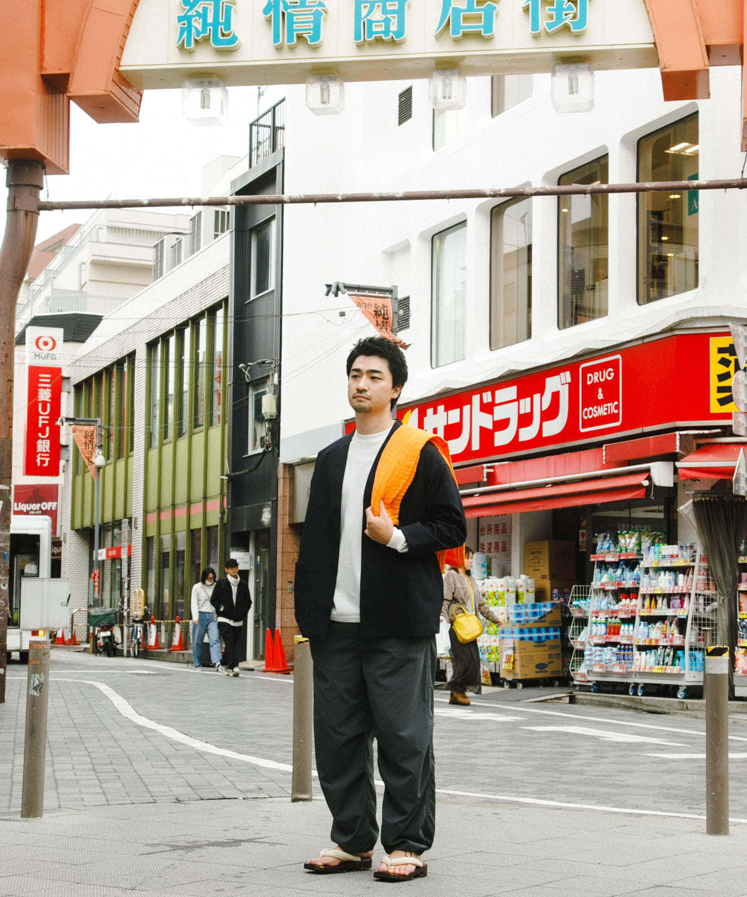 身長：178cm サイズ：L