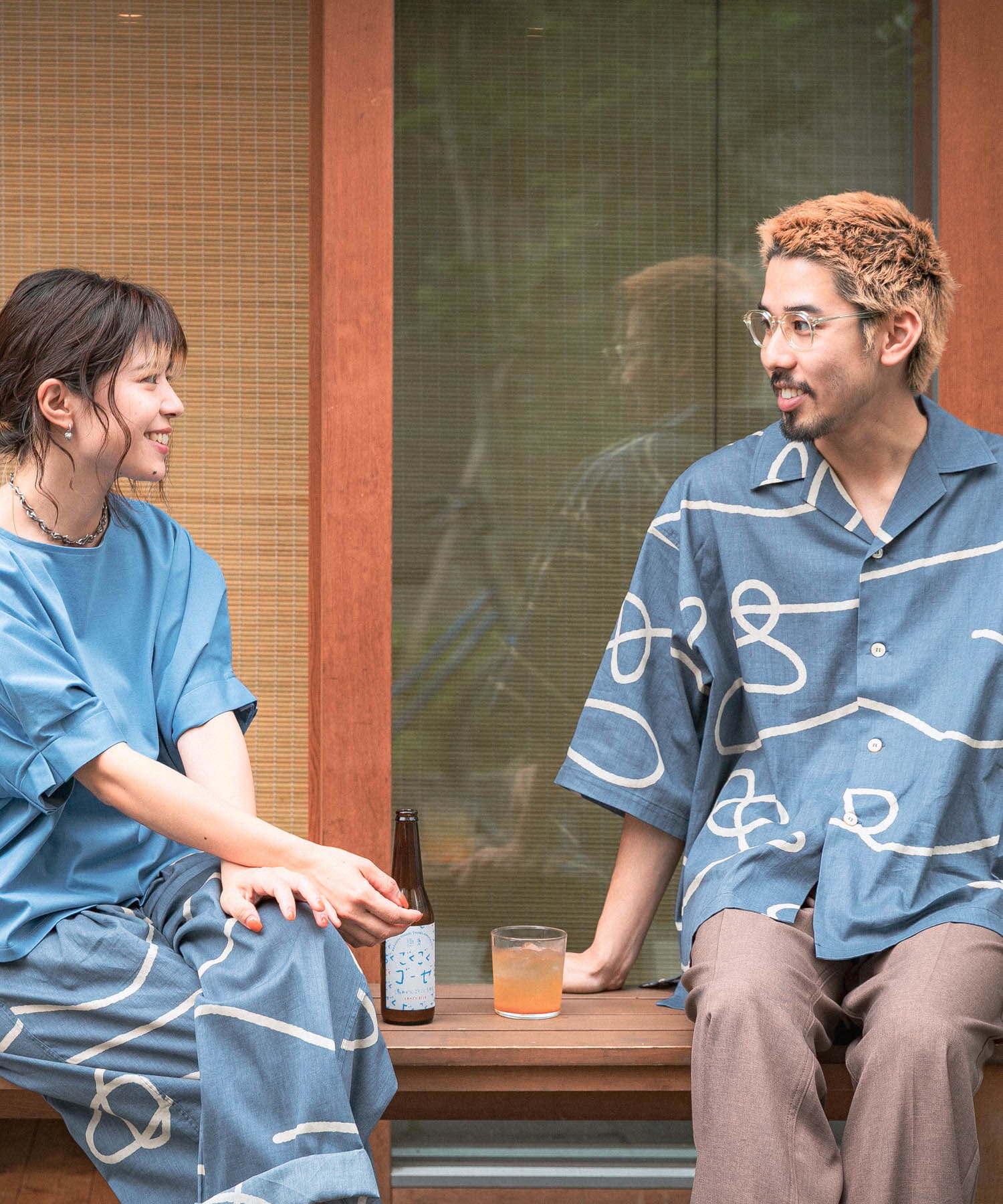 身長：154cm サイズ：L/XL, 身長：174cm サイズ：L/XL