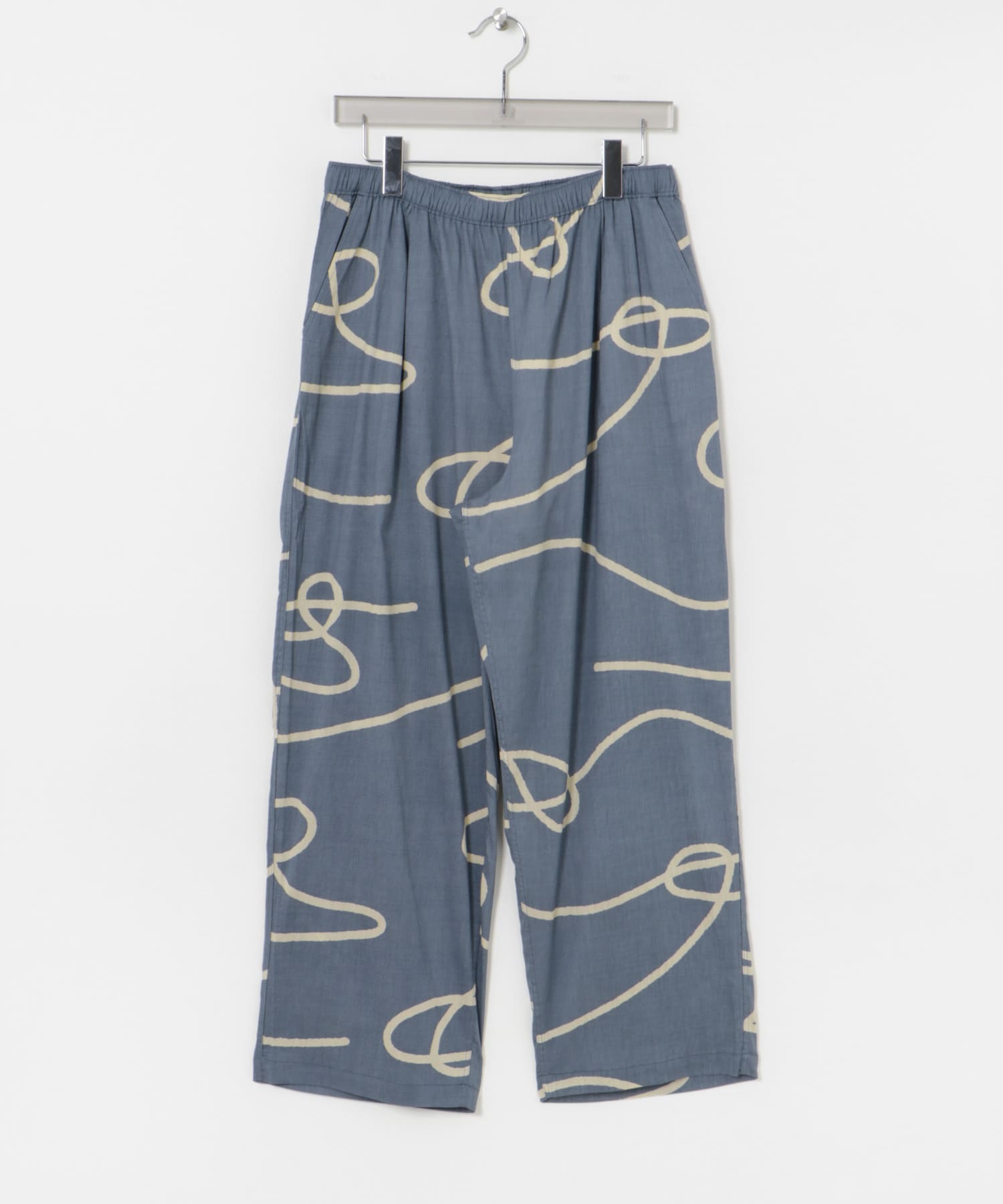 SENTO-GRASHI　「ゆ」pants (long) BLU×OFF M/L