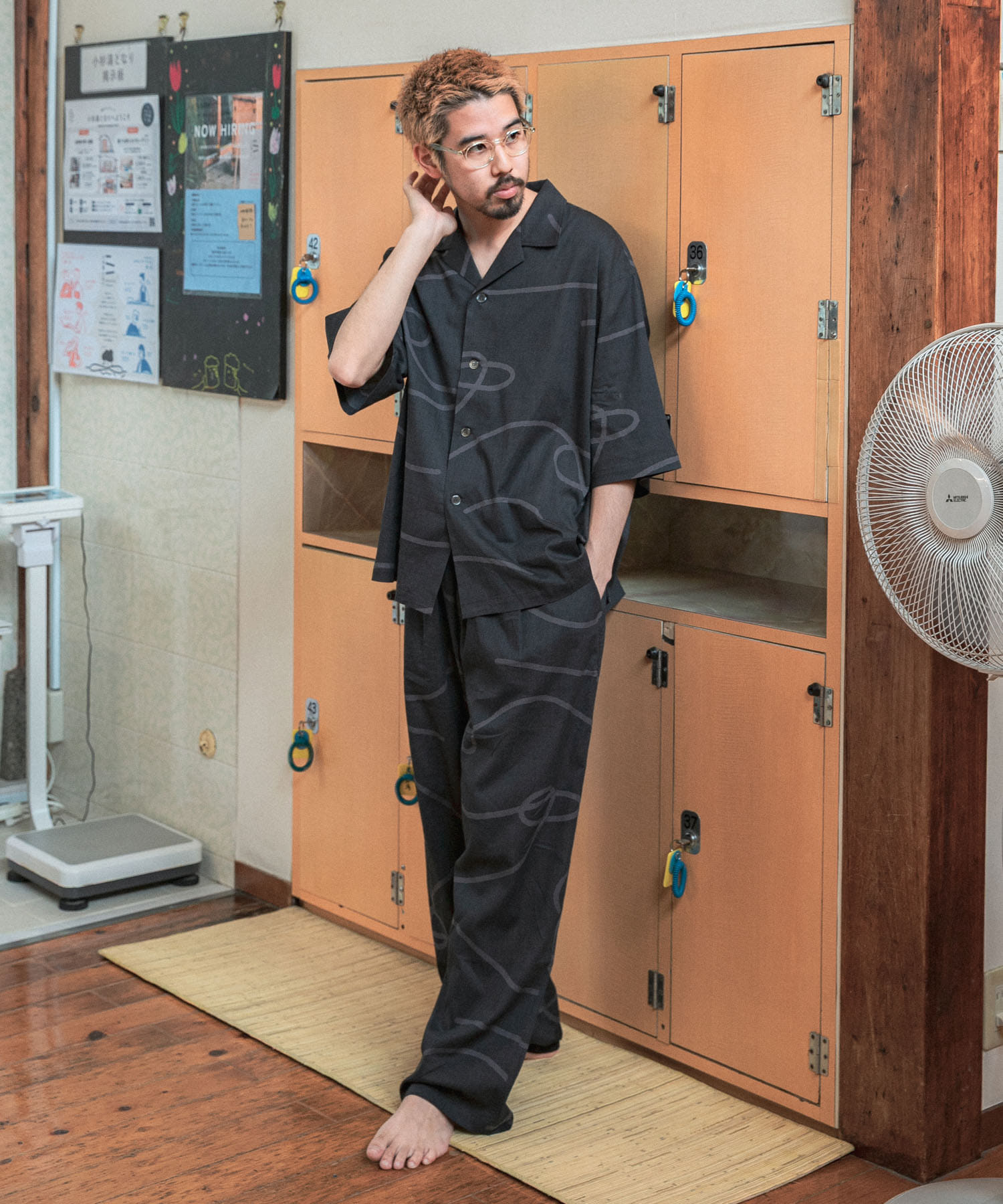 身長：174cm サイズ：L/XL