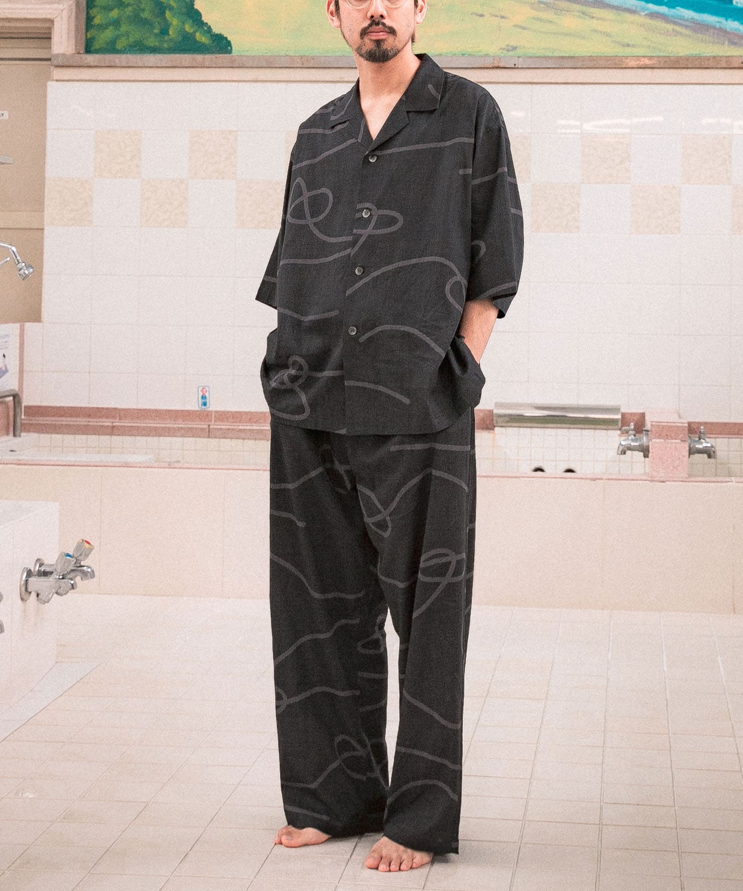 身長：174cm サイズ：L/XL