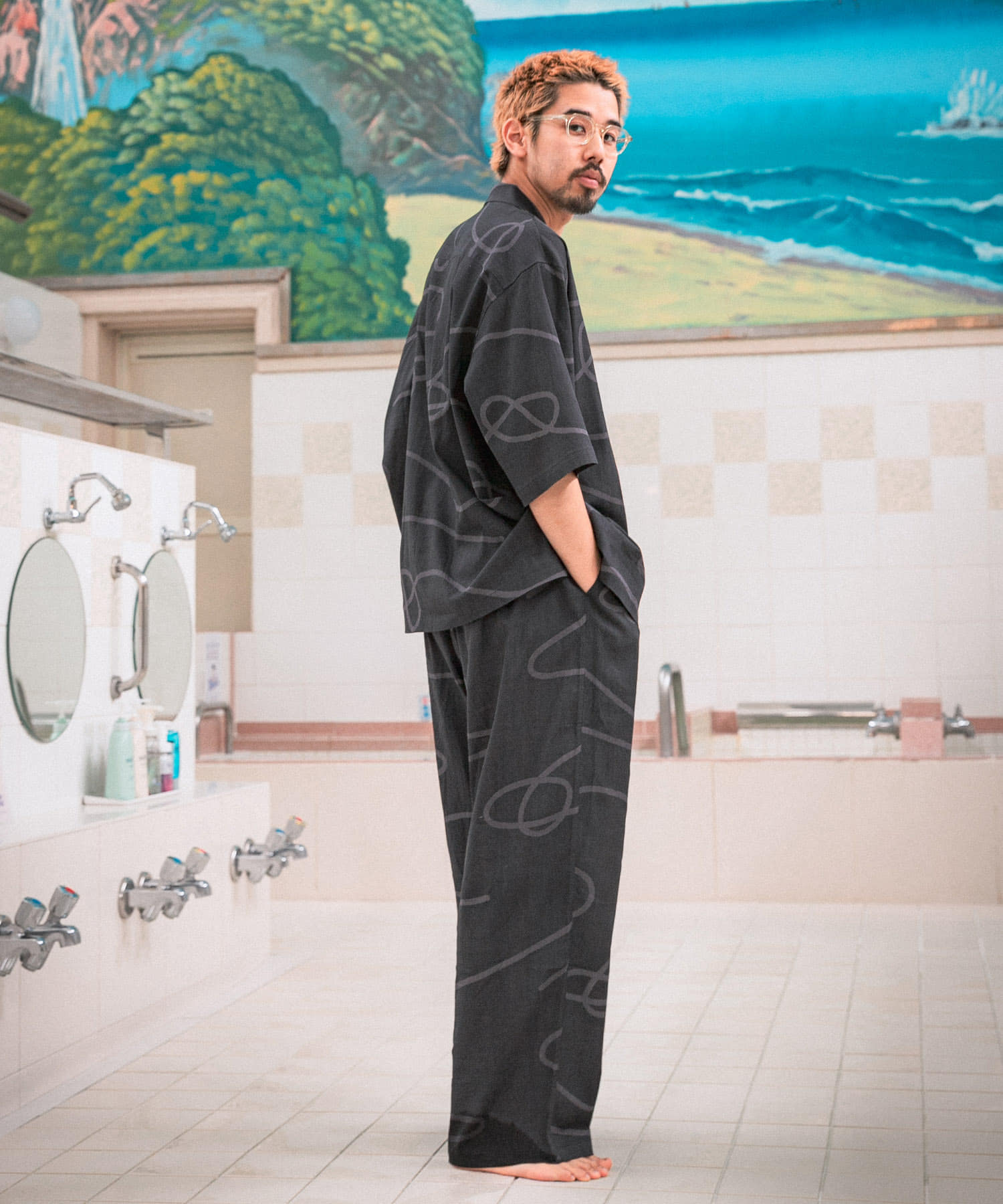 身長：174cm サイズ：L/XL