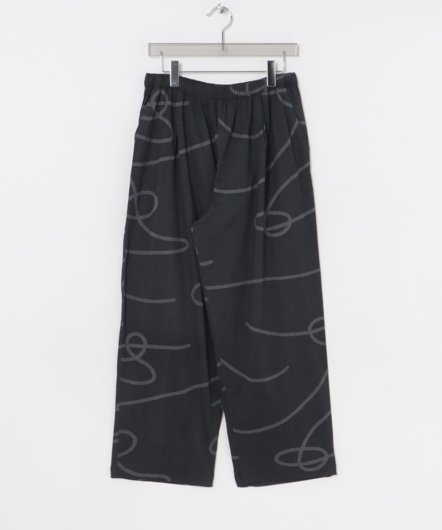 SENTO-GRASHI　「ゆ」pants (long) BLK×CCL M/L