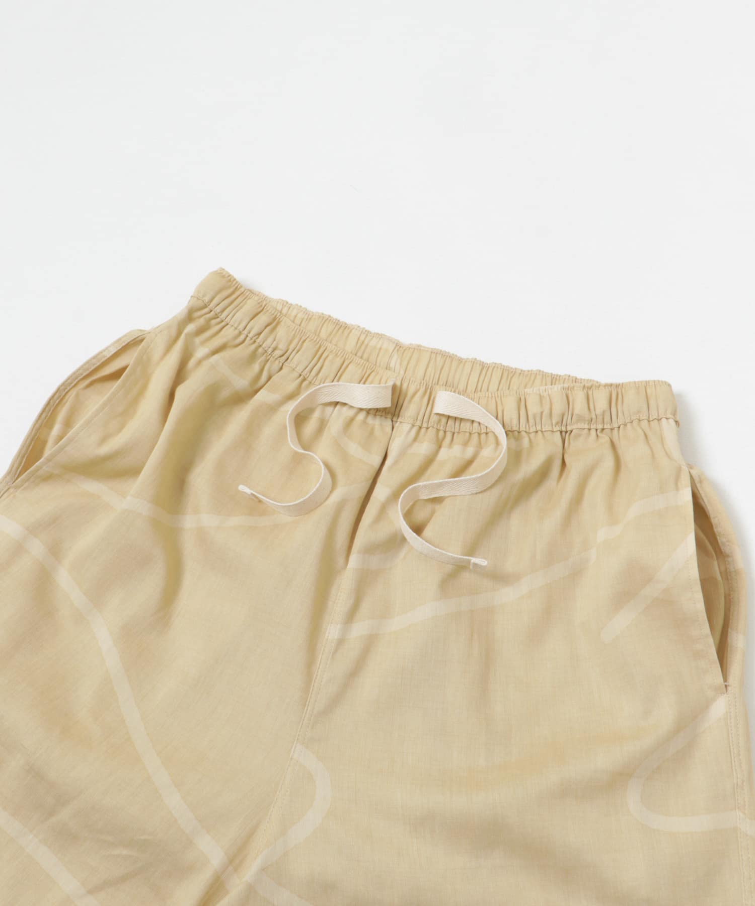 SENTO-GRASHI　「ゆ」pants (short) BEG×OFF M/L