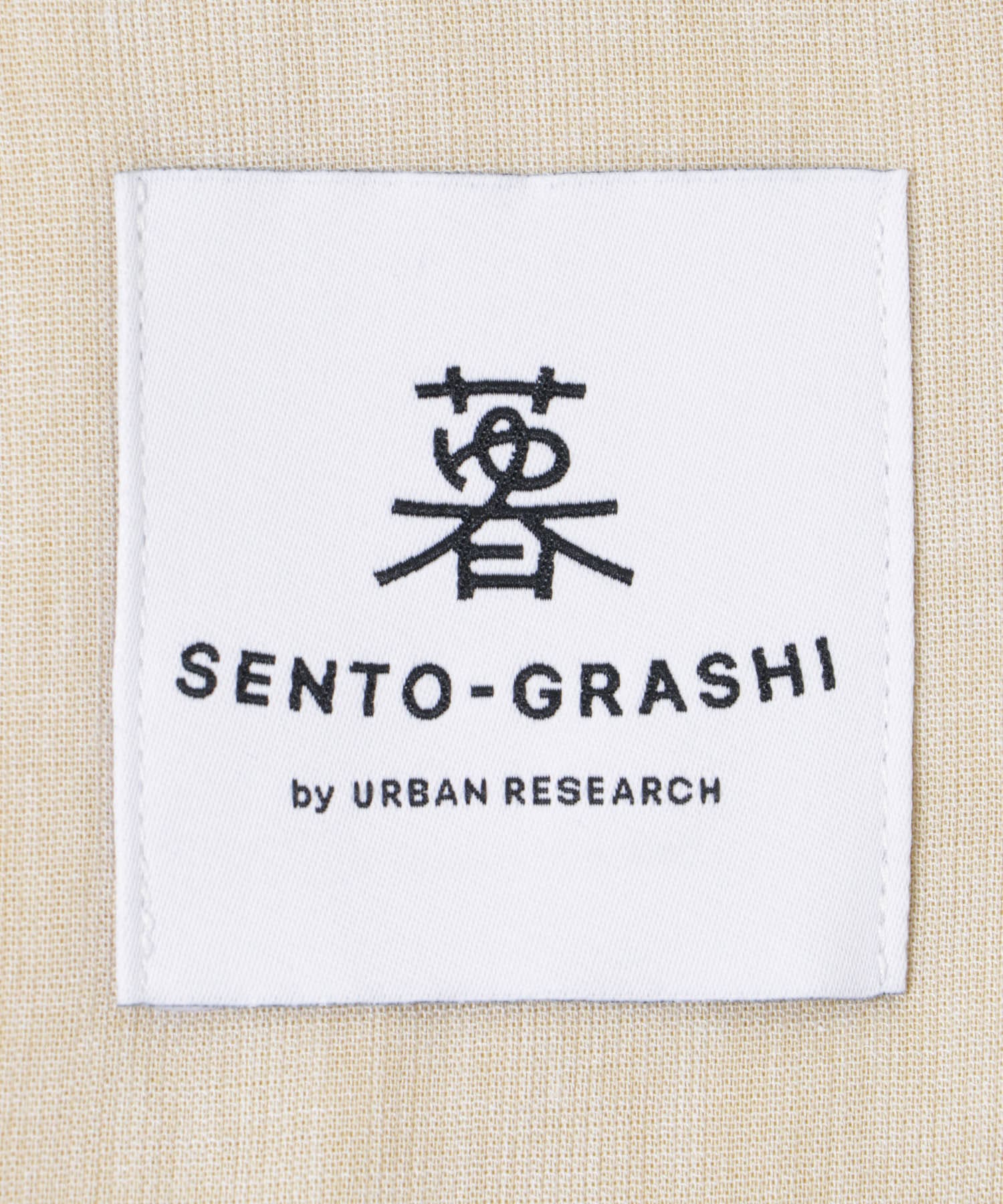 SENTO-GRASHI　「ゆ」pants (short) BEG×OFF M/L