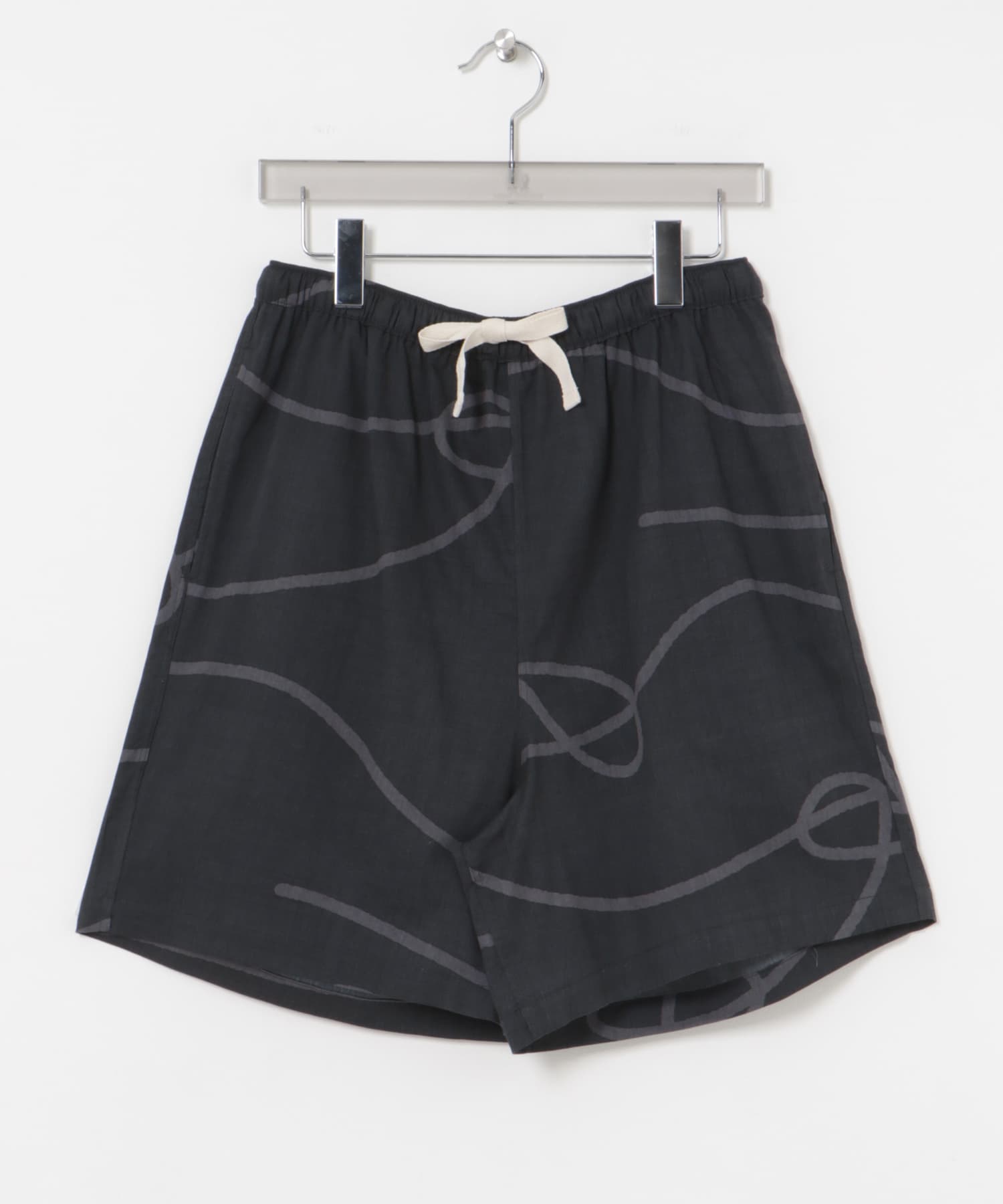 SENTO-GRASHI　「ゆ」pants (short) BLK×CCL M/L