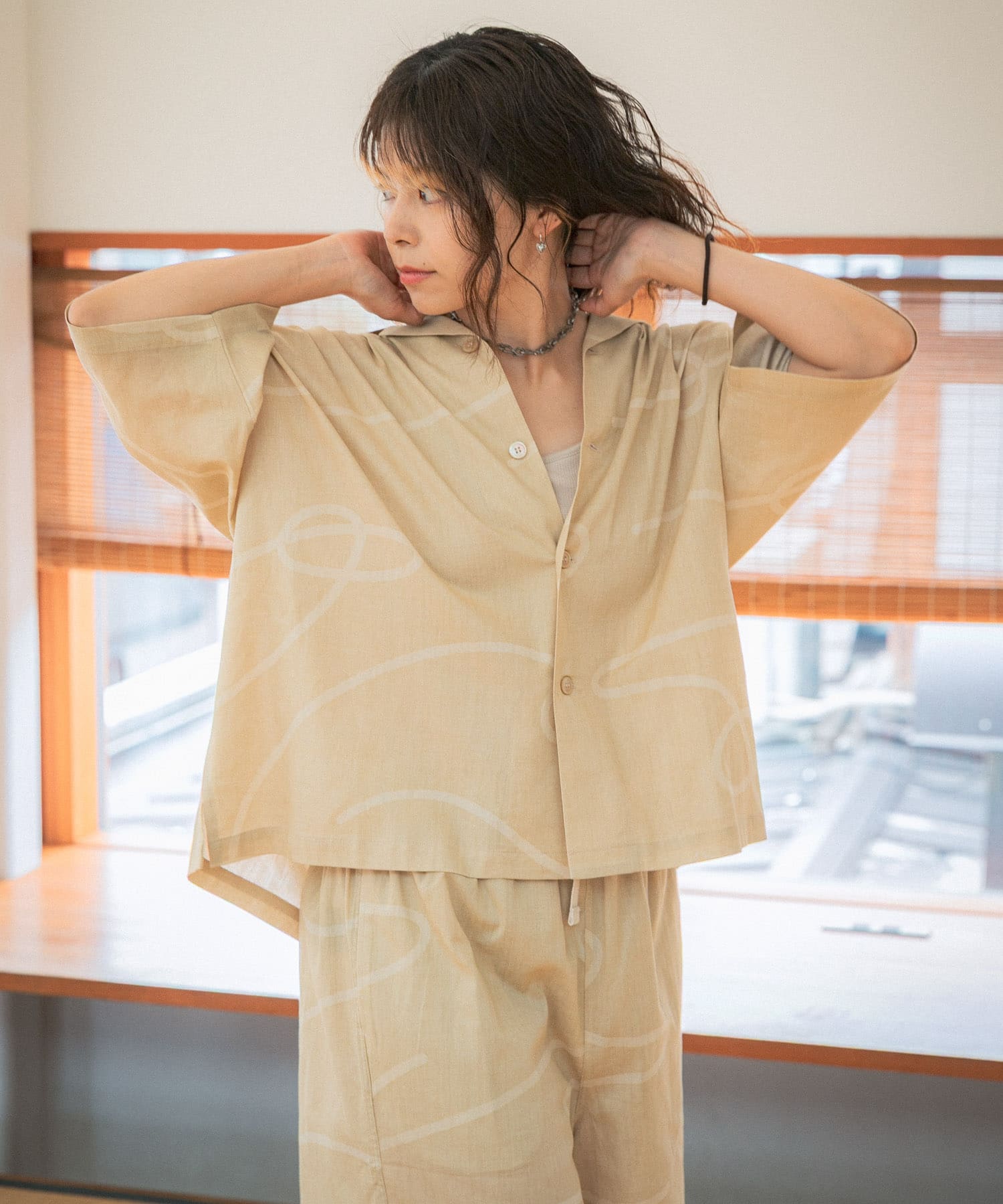 身長：154cm サイズ：M/L