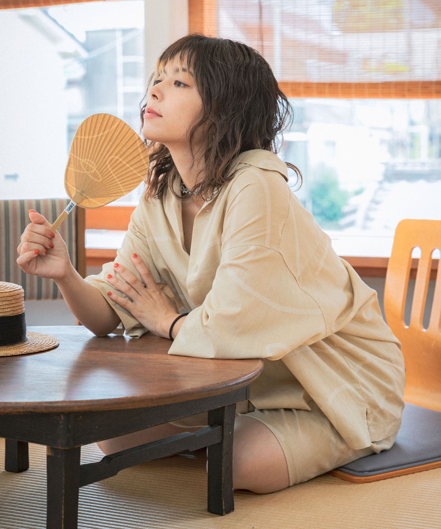 身長：154cm サイズ：M/L