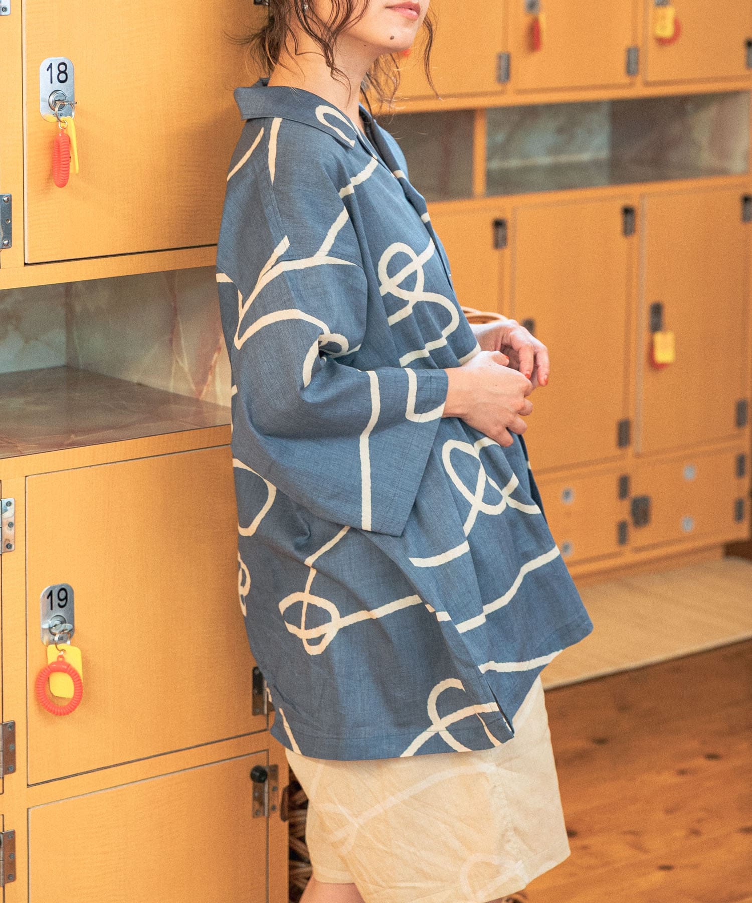 身長：154cm サイズ：L/XL