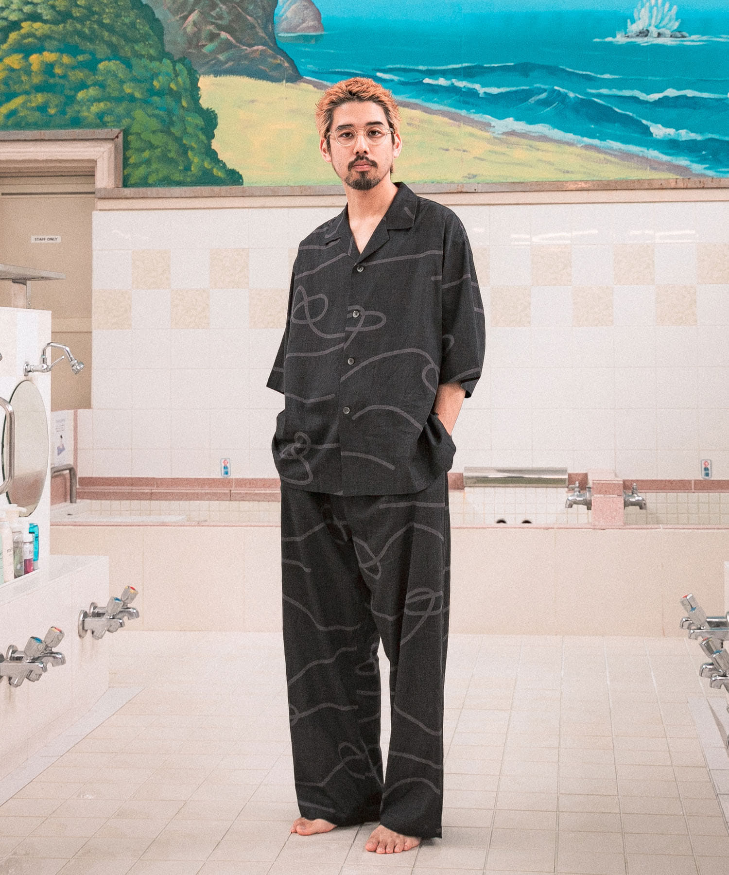 身長：174cm サイズ：L/XL