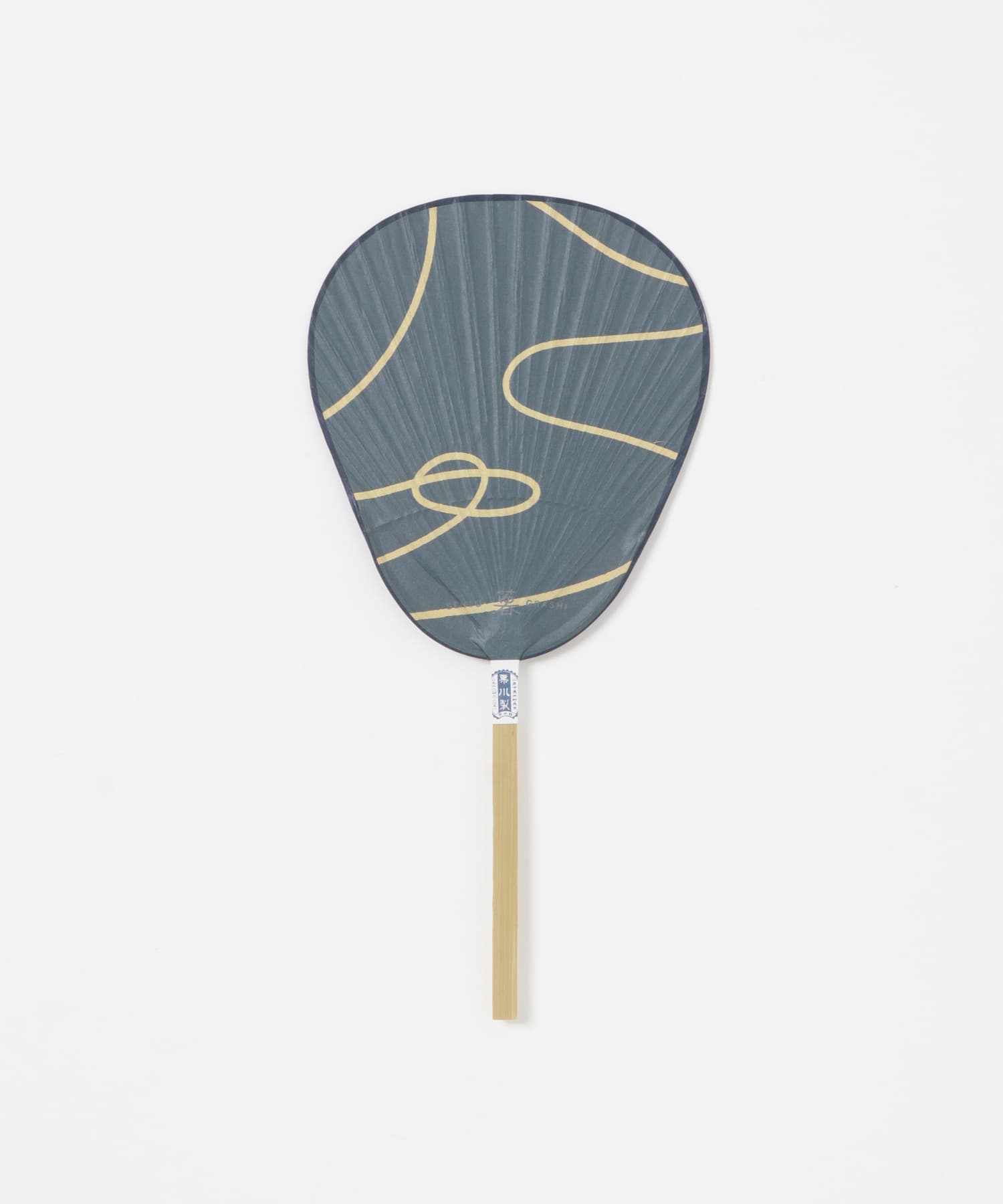 『別注』栗川商店×URBAN RESEARCH　「ゆ」uchiwa BLU×OFF one