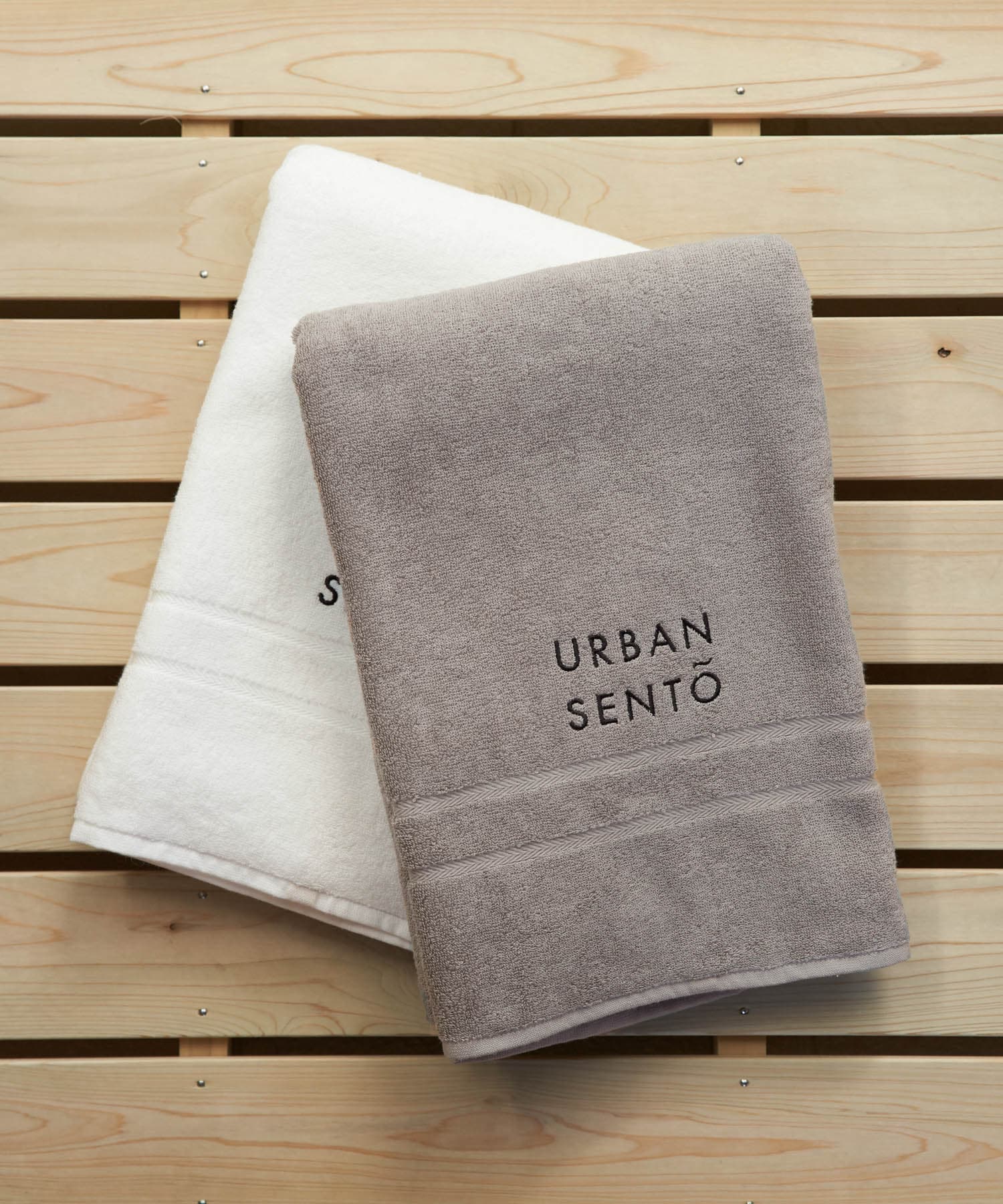 URBAN SENTO×IKEUCHI ORGANIC　オーガニック120バスタオル グレー 0