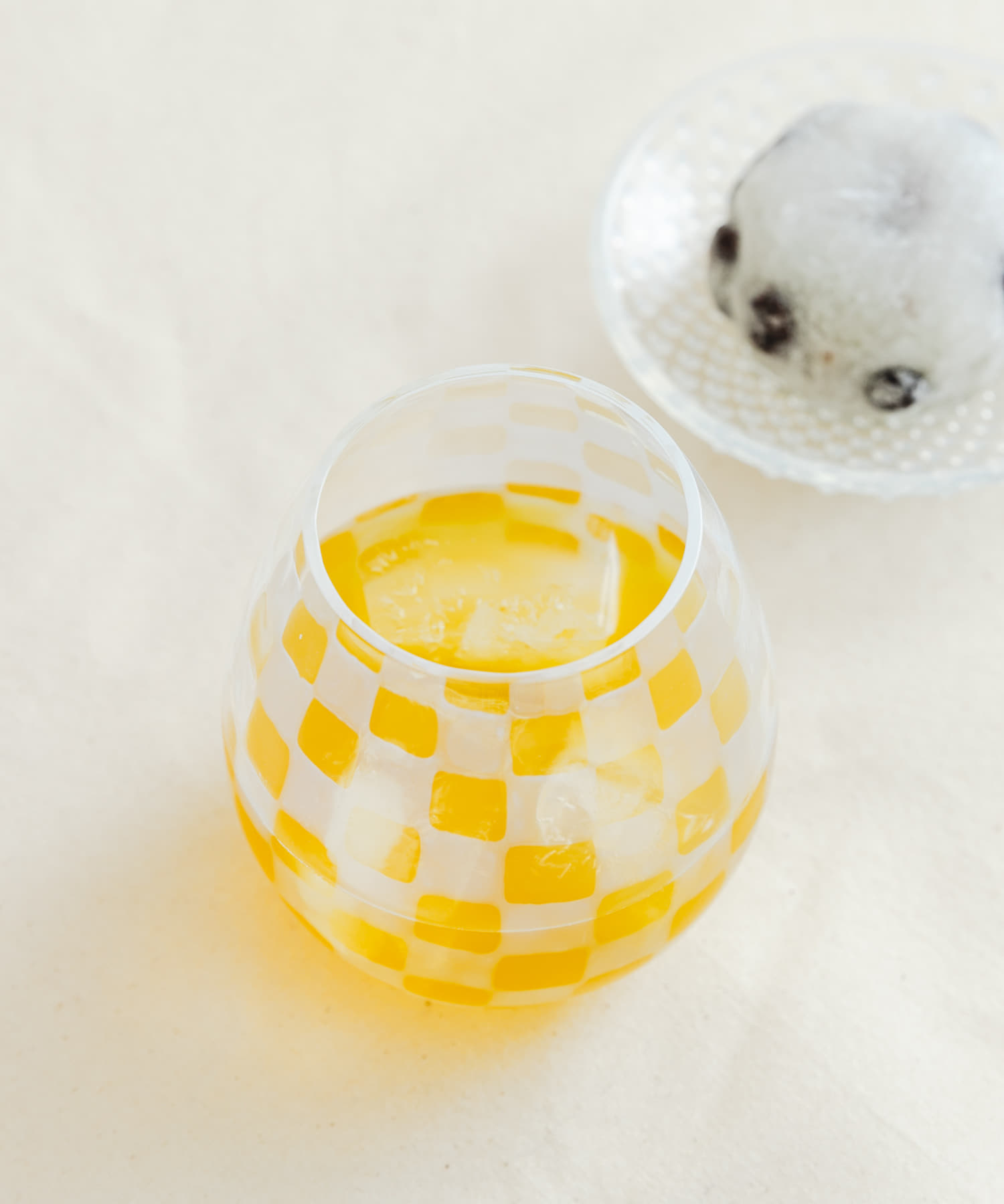 廣田硝子　花蕾 市松 - -