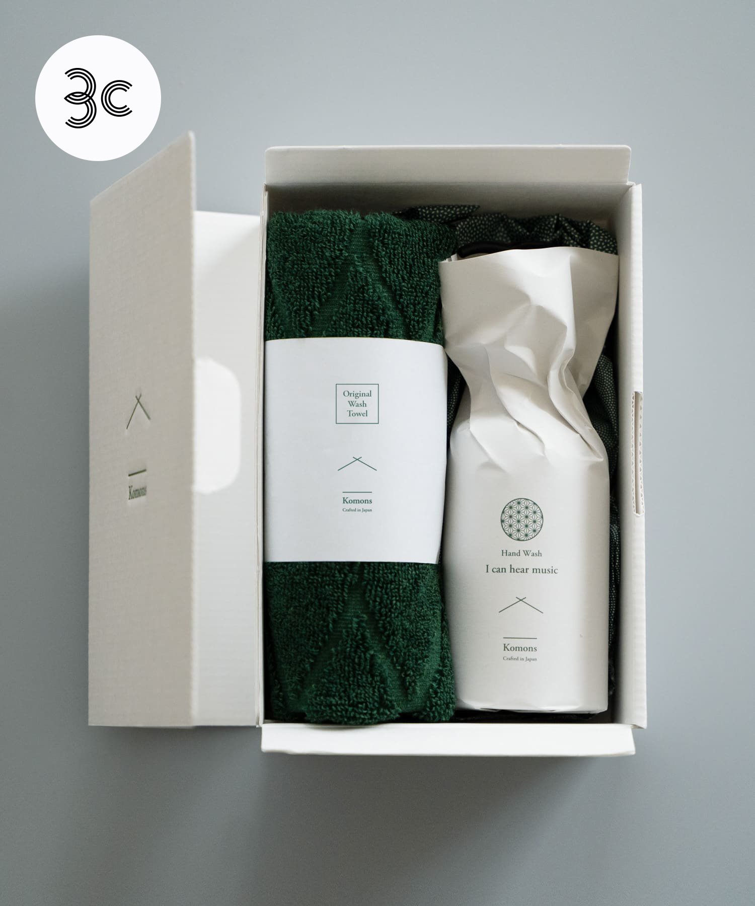 Komons　ウォッシュタオル&ハンドソープ