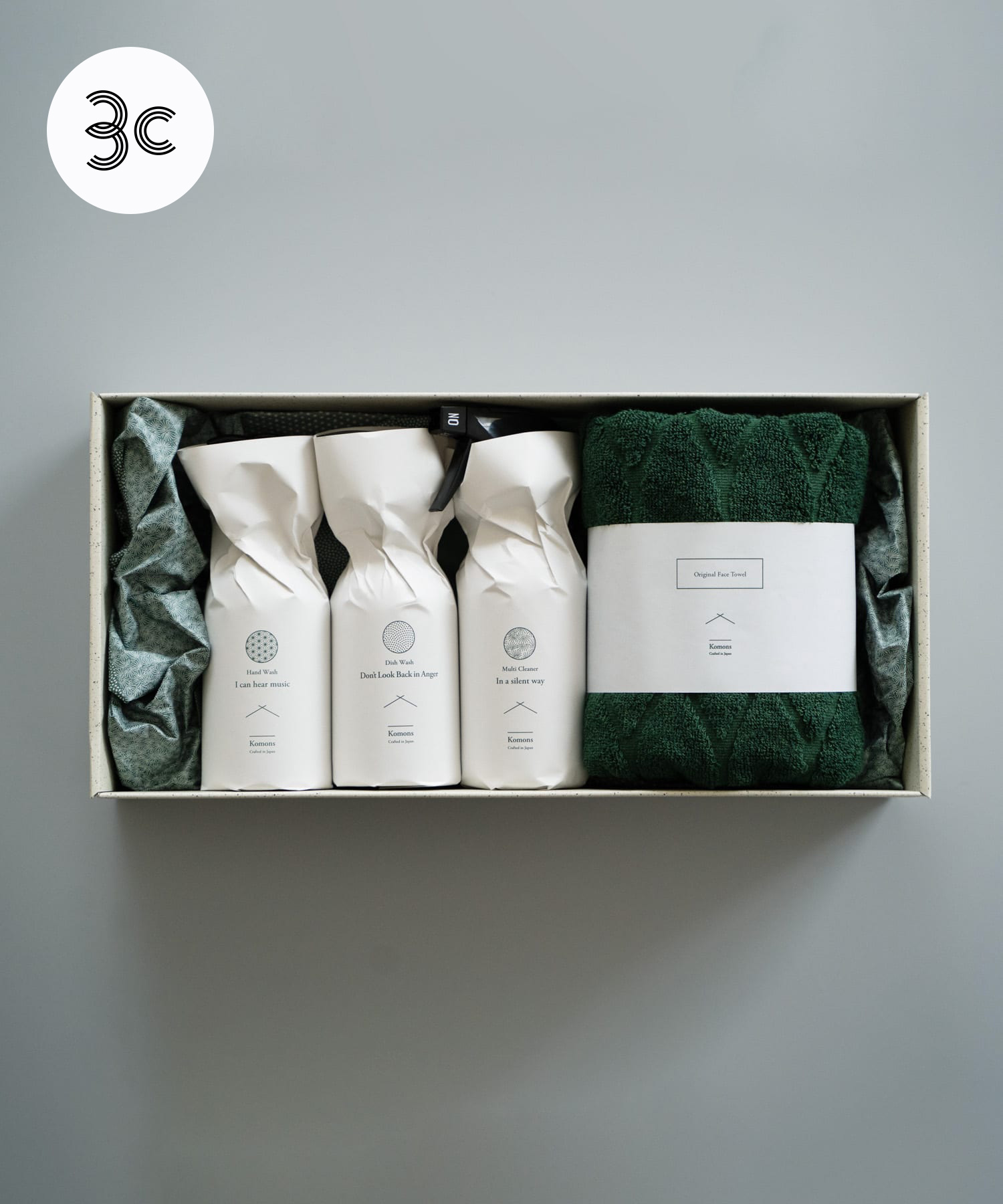 Komons　3+フェイスタオルセット