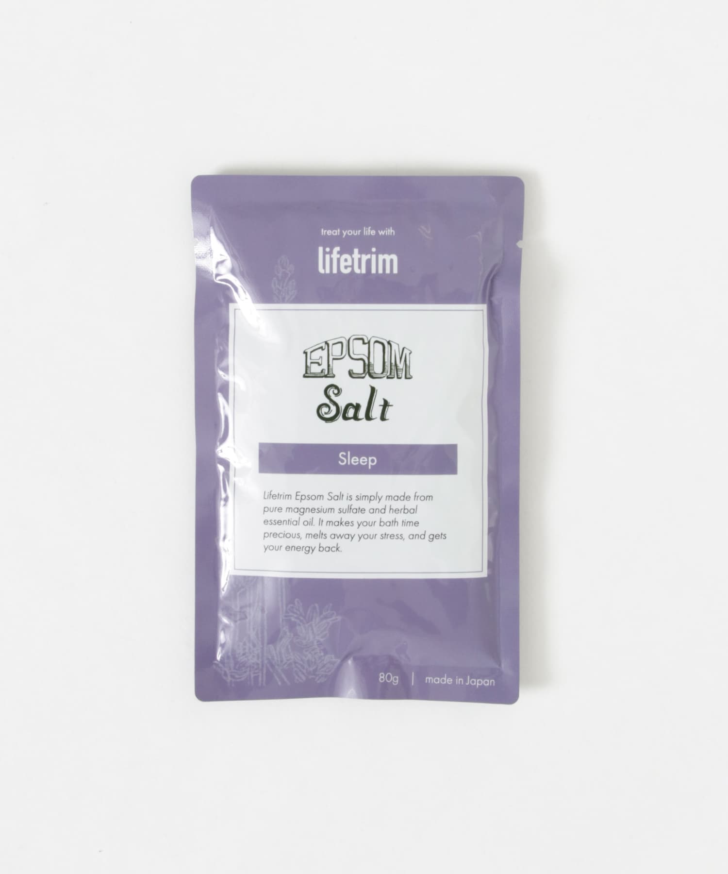 Lifetrim　エプソムソルト スリープ 80g - 0