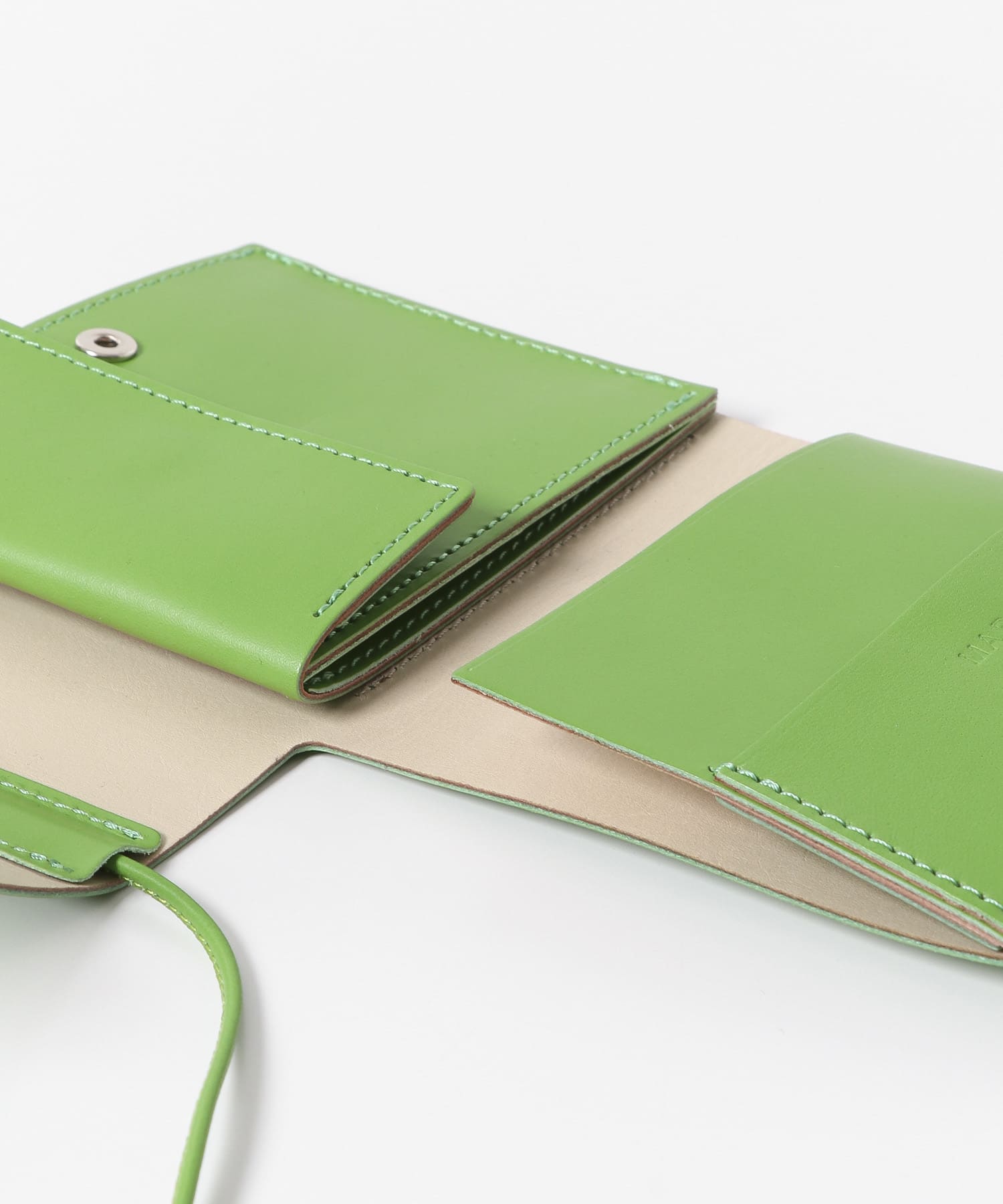 MARROW　STRING WALLET AppleGreen -