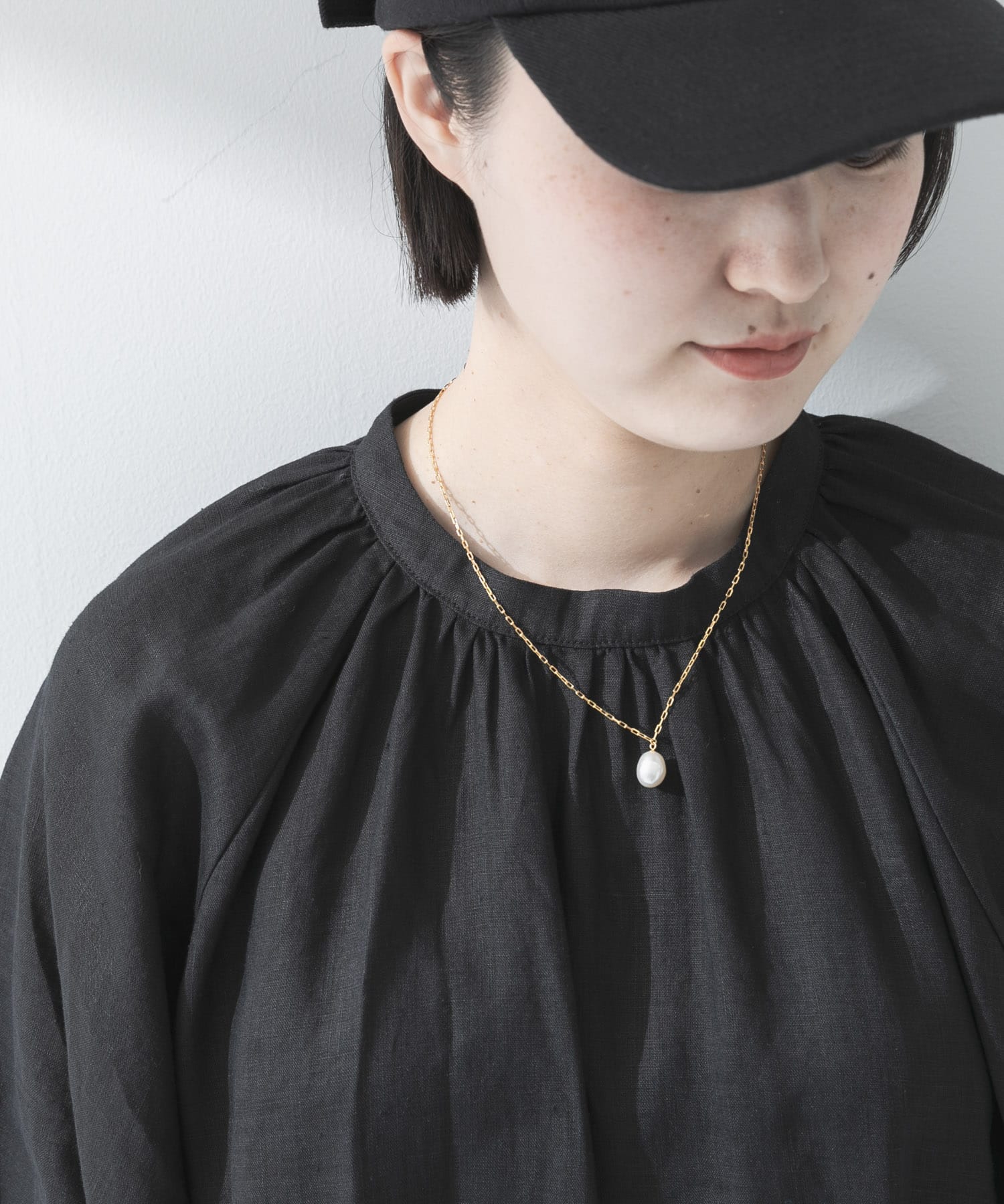 MARIHA　月の夢レクタングルチェーン45cm GD -