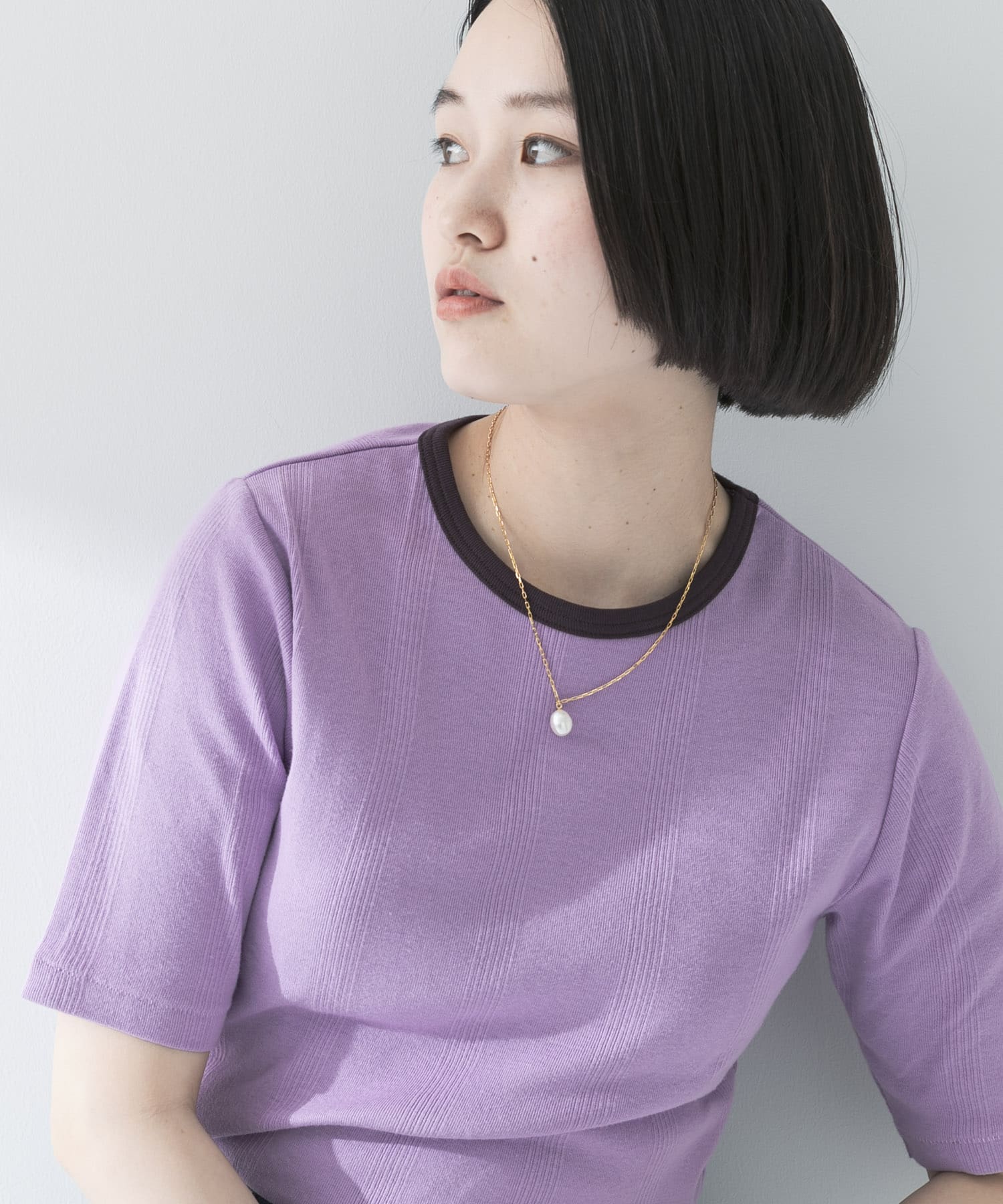 MARIHA 月の夢レクタングルチェーン45cm(- GD): アクセサリー