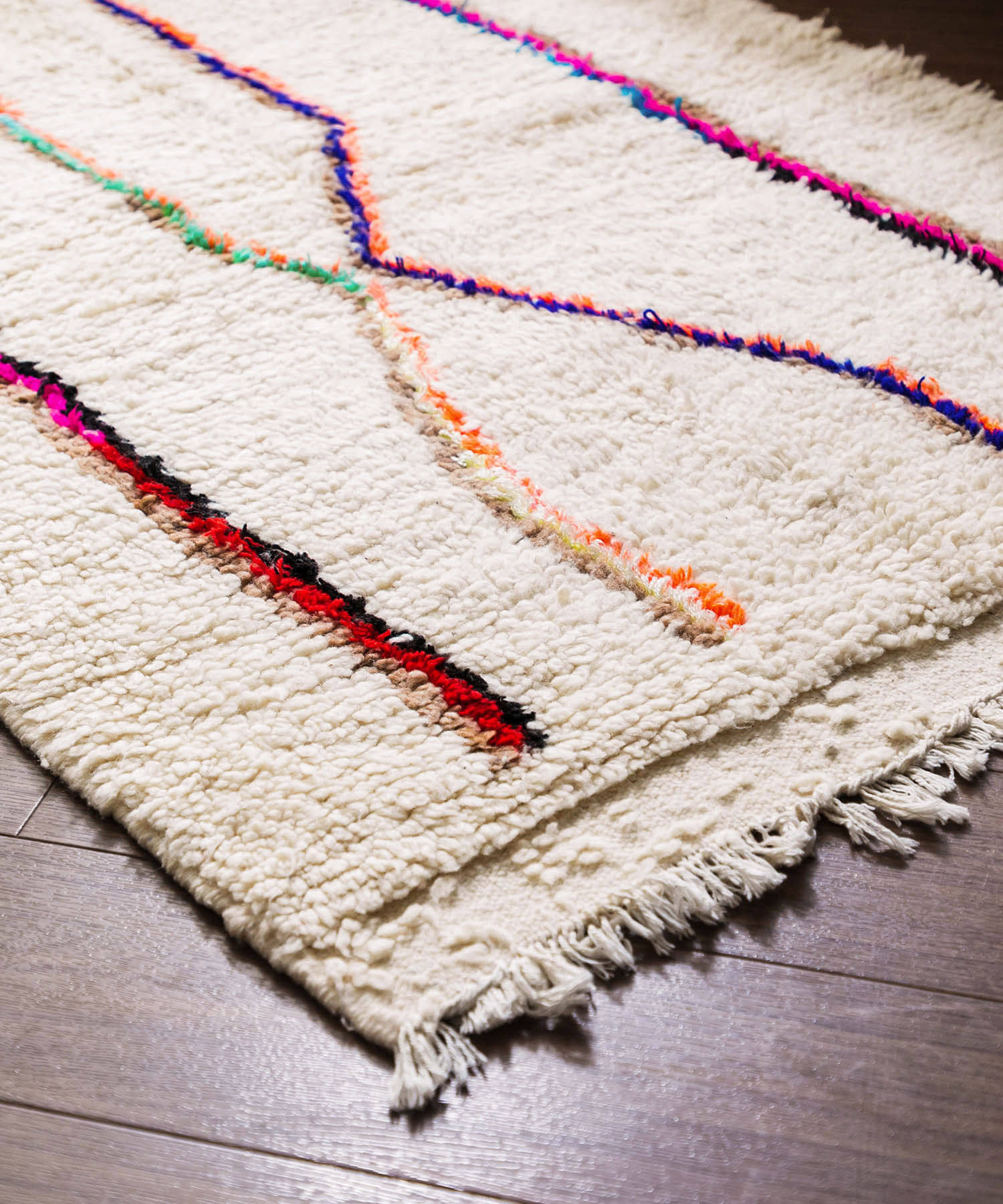 MARCO　Rug8　147×97 WHITE -