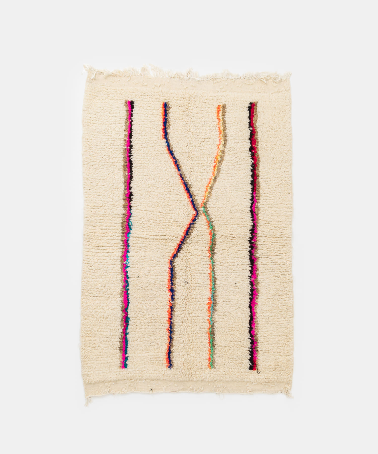 MARCO　Rug8　147×97 WHITE -