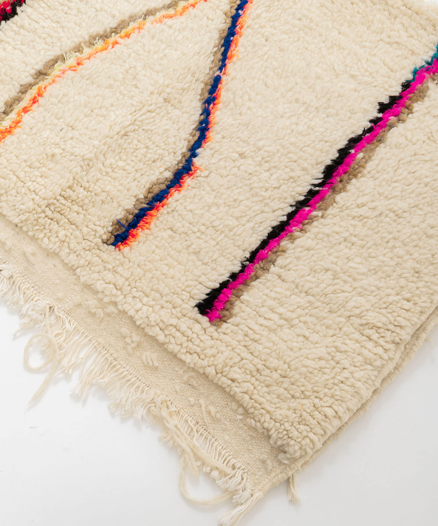 MARCO　Rug8　147×97 WHITE -