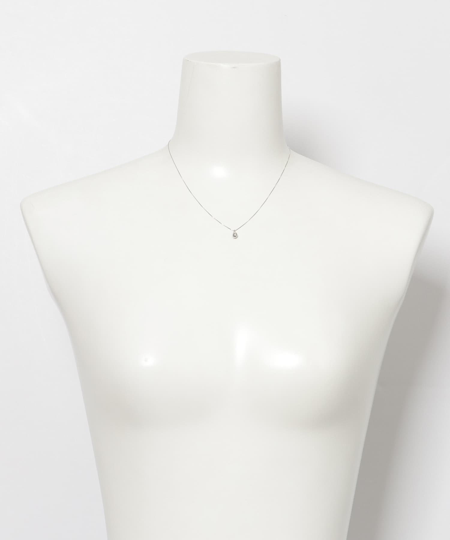 ff by decor urban research　シズクネックレス WG WhiteGold -