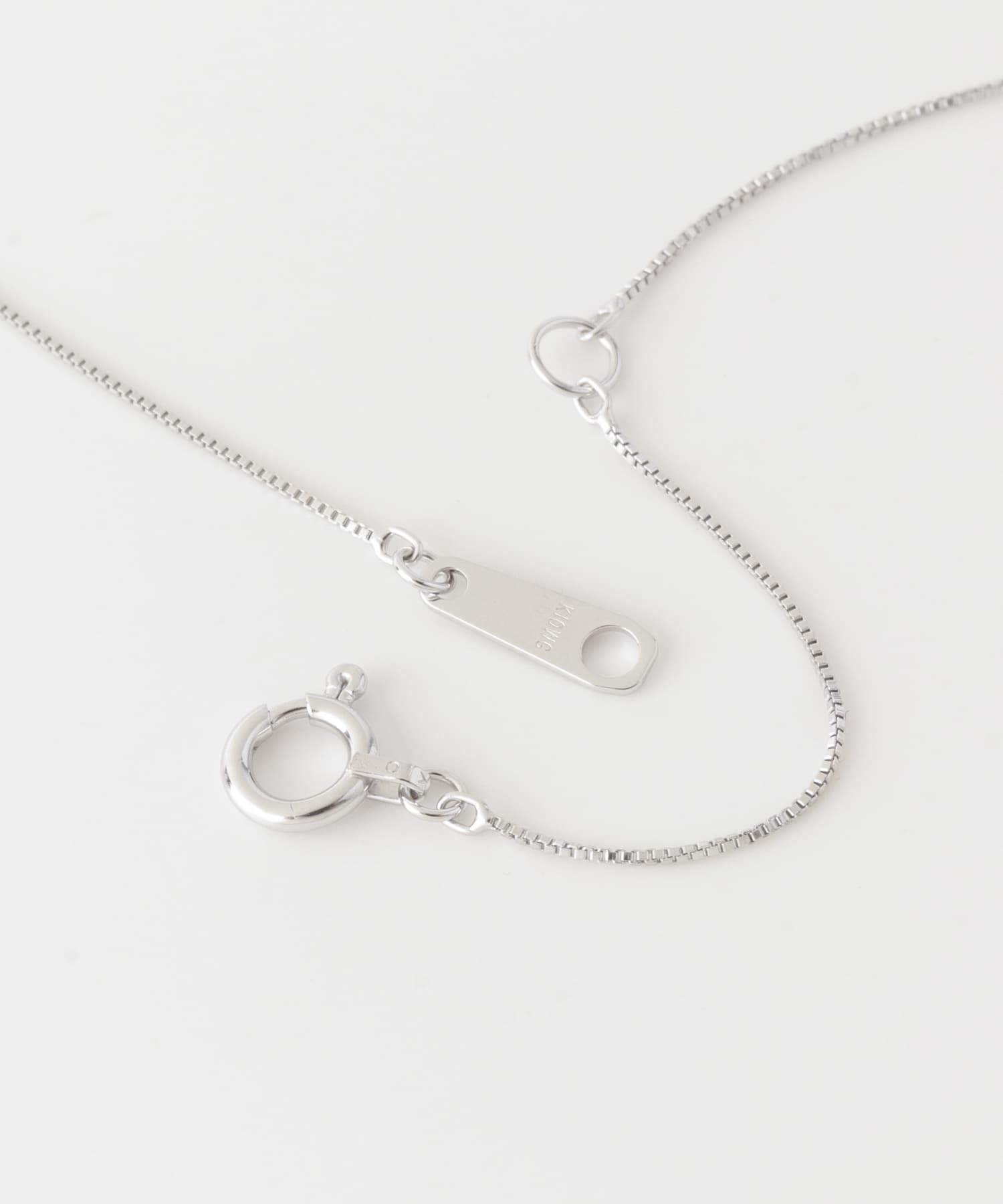ff by decor urban research　シズクネックレス WG WhiteGold -