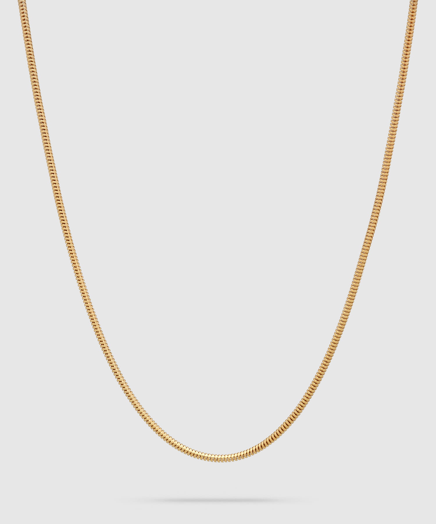 TOM WOOD　Snake Chain Slim Gold