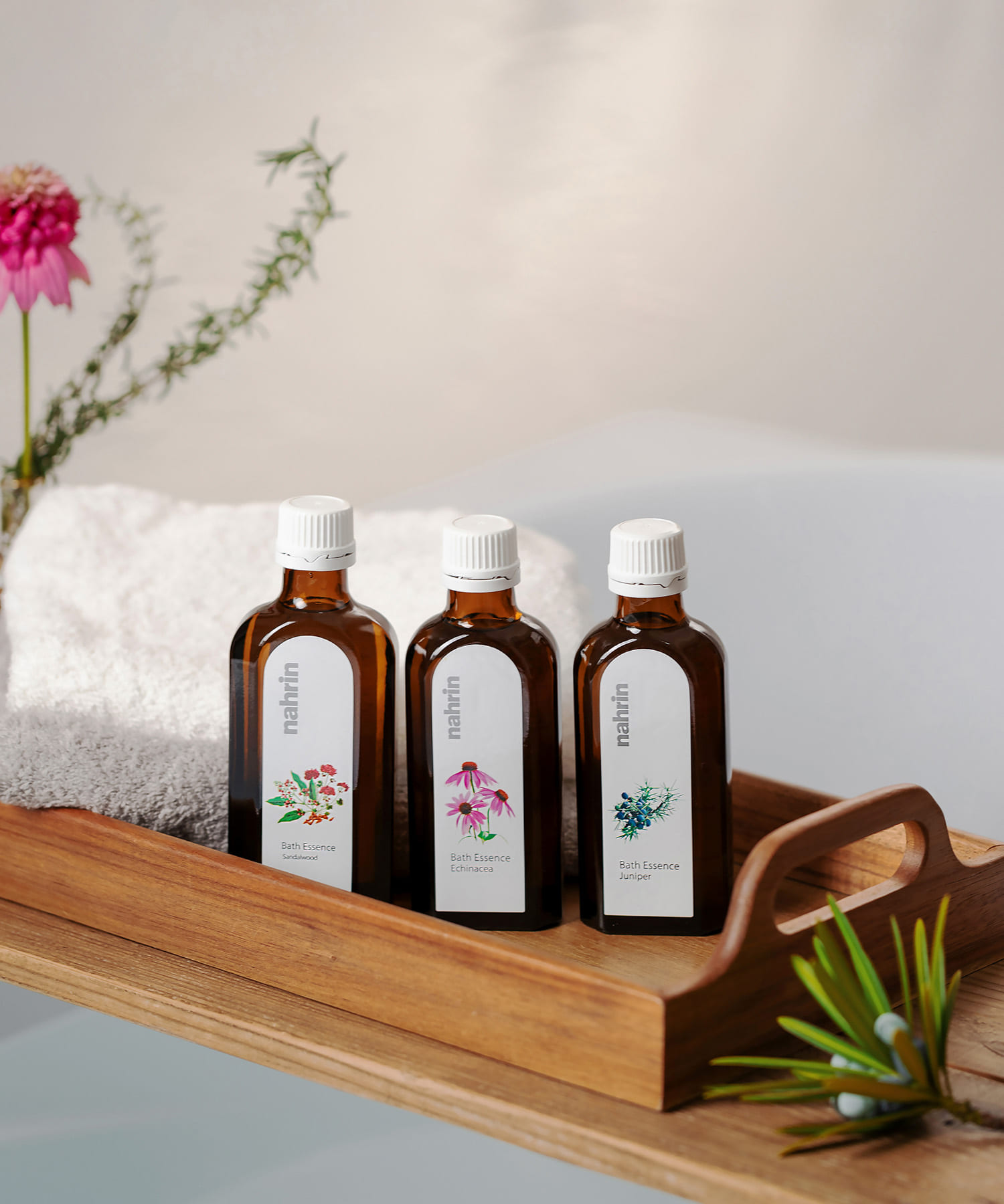 nahrin　バスエッセンス ジュニパー 100ml -