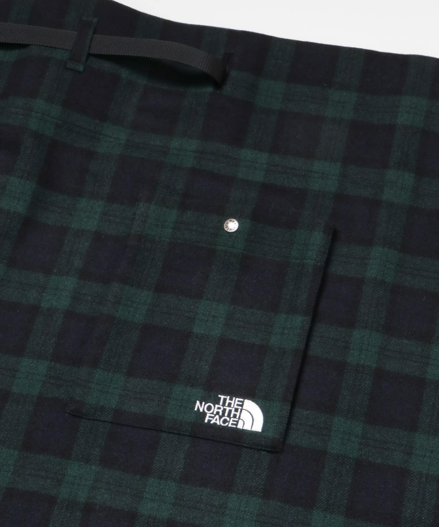 THE NORTH FACE　Brushwood Wool Wrap BW/ブラック FREE