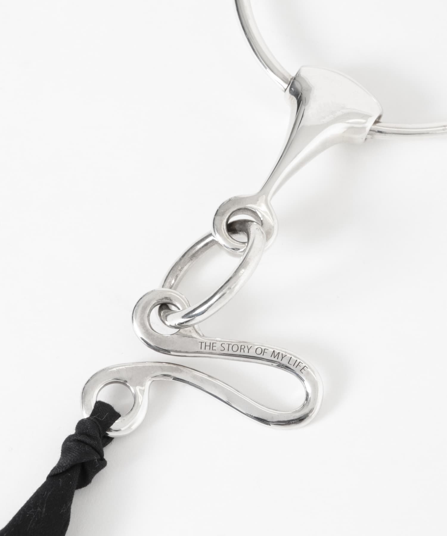 nobu ikeguchi　KEYRING SILVER FREE
