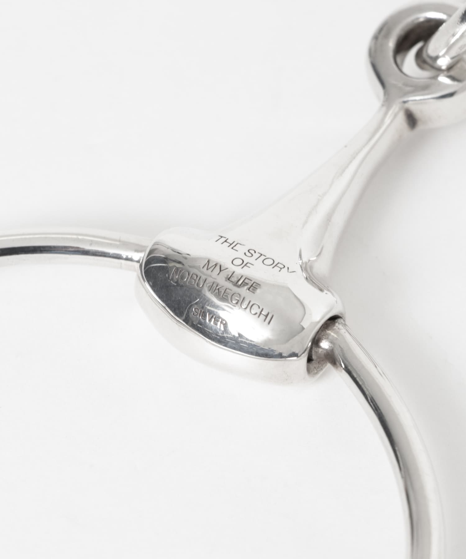 nobu ikeguchi　KEYRING SILVER FREE