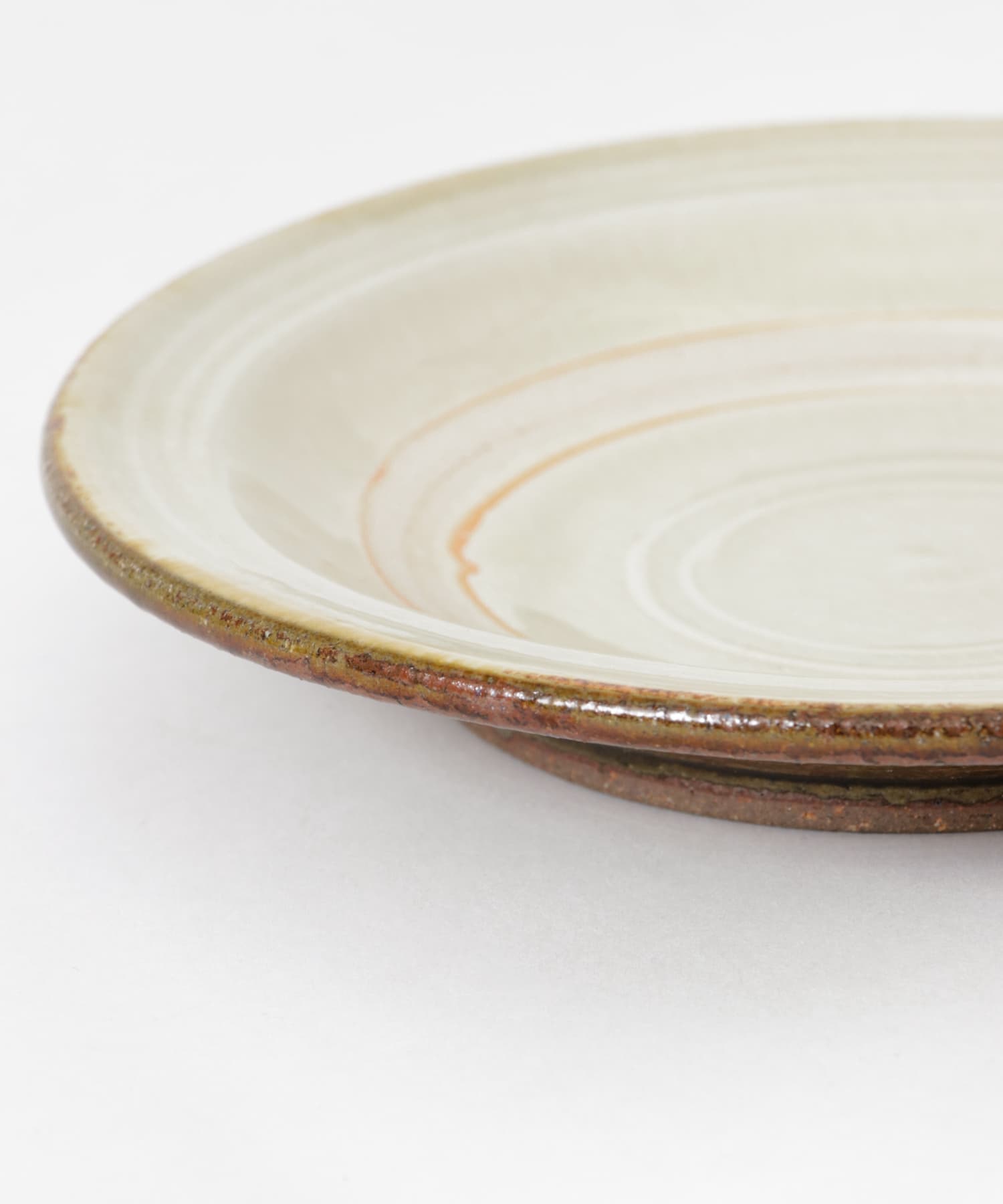 小代焼井上尚之　6寸皿 - 0