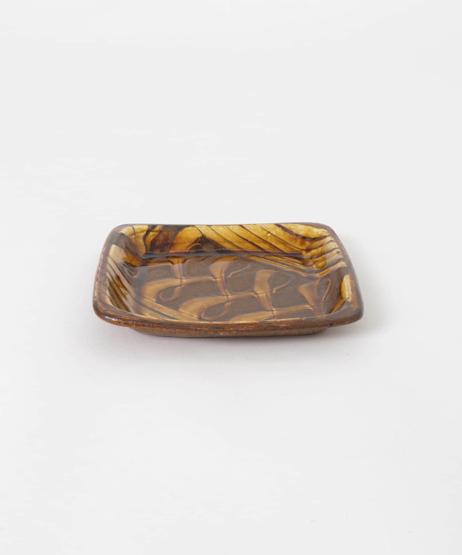 小代焼井上尚之　スリップ正方皿 その他5 -