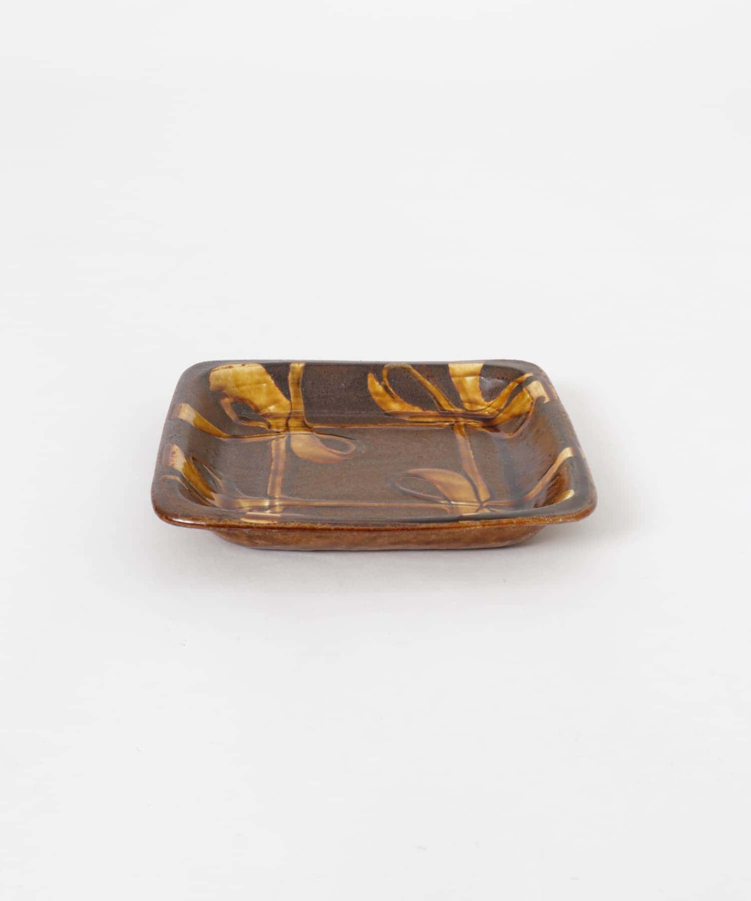 小代焼井上尚之　スリップ正方皿 その他6 -