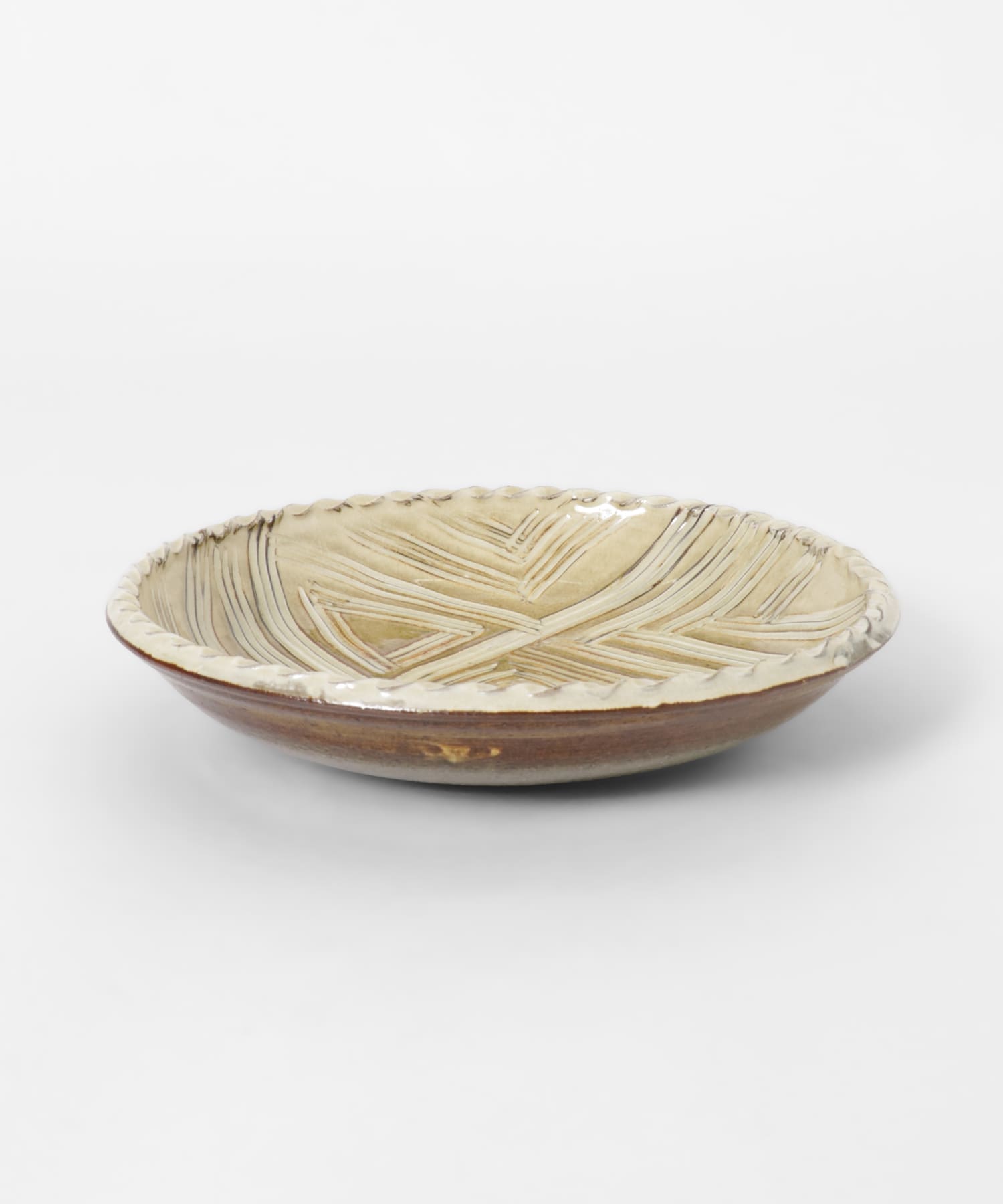 小代焼井上尚之　尺皿