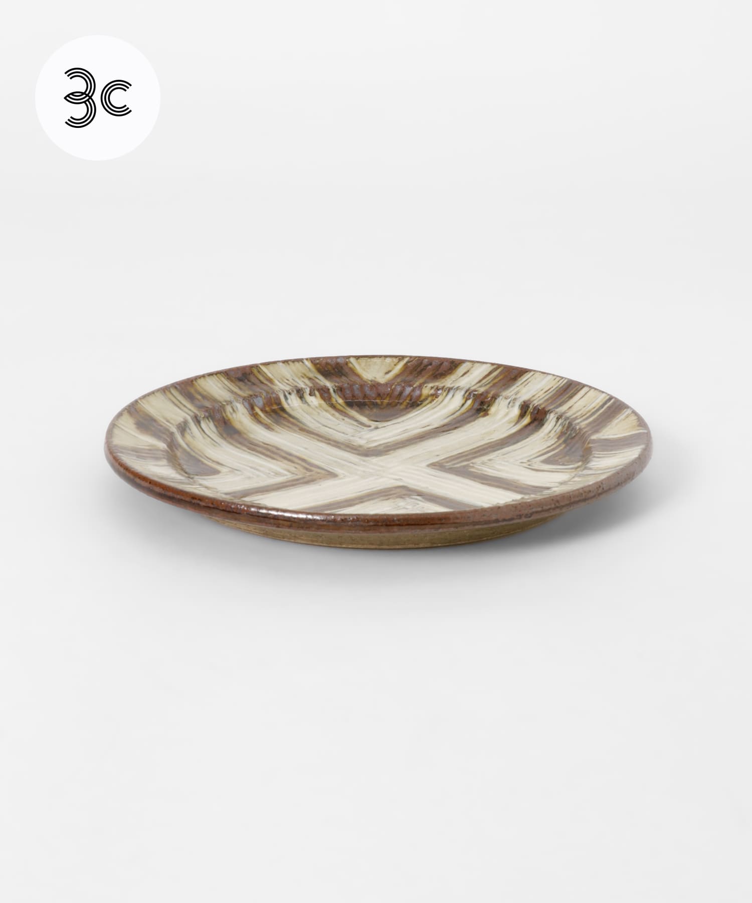 小代焼井上尚之　八寸平皿 その他1 -