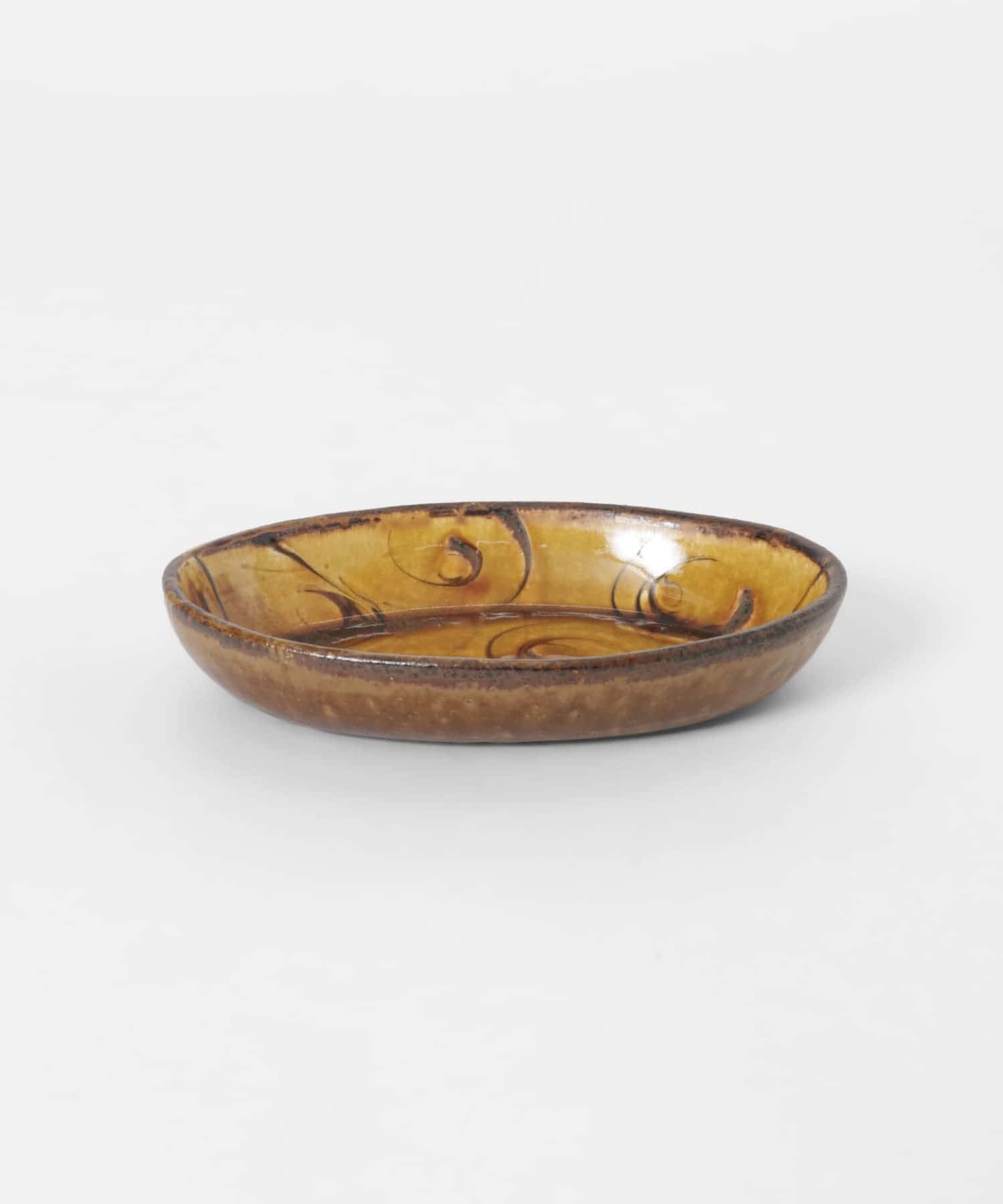 小代焼井上尚之　スリップ楕円鉢小 その他9 -