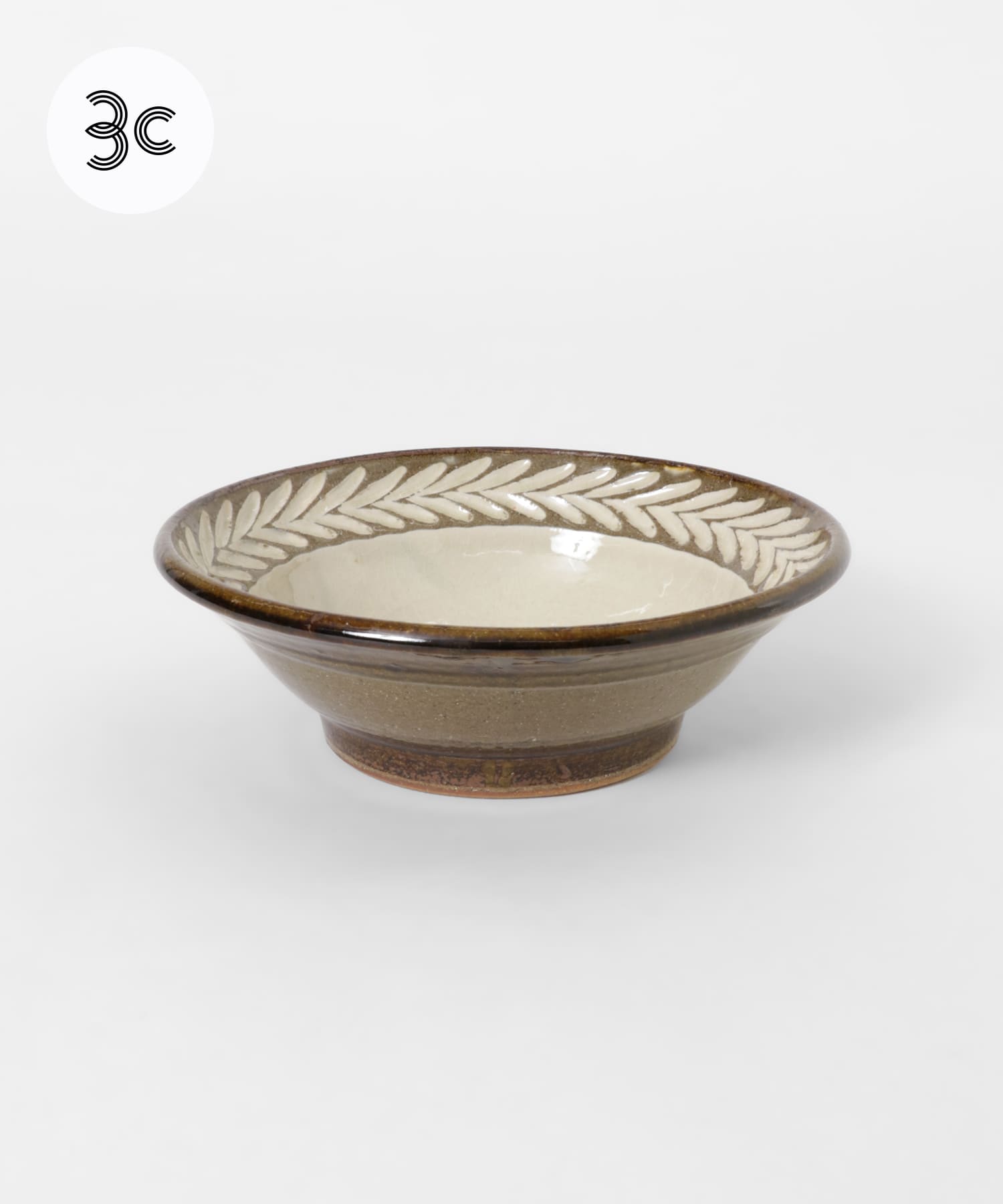 小代焼井上尚之　八寸鉢